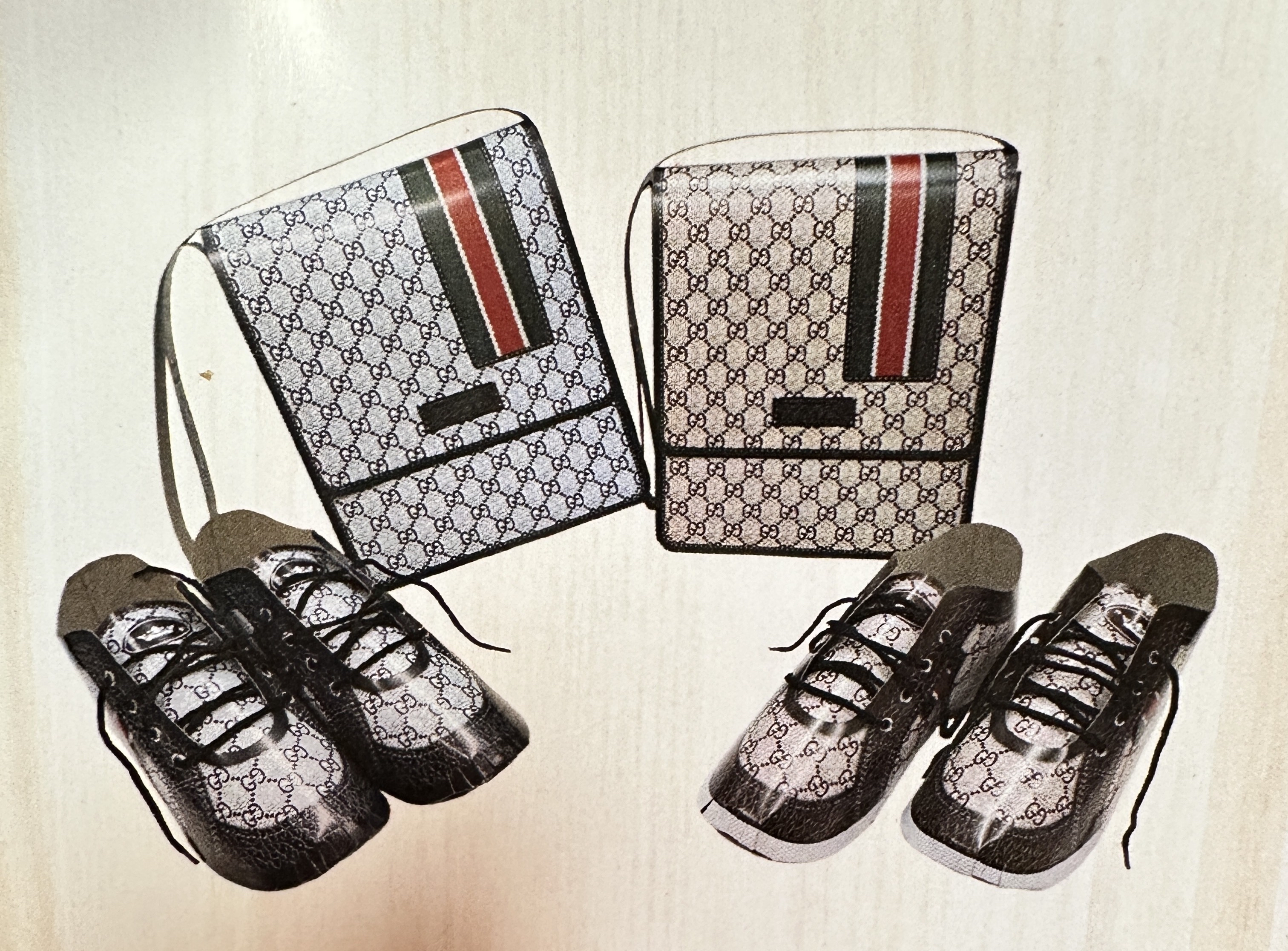 現貨 品牌男士皮包加鞋