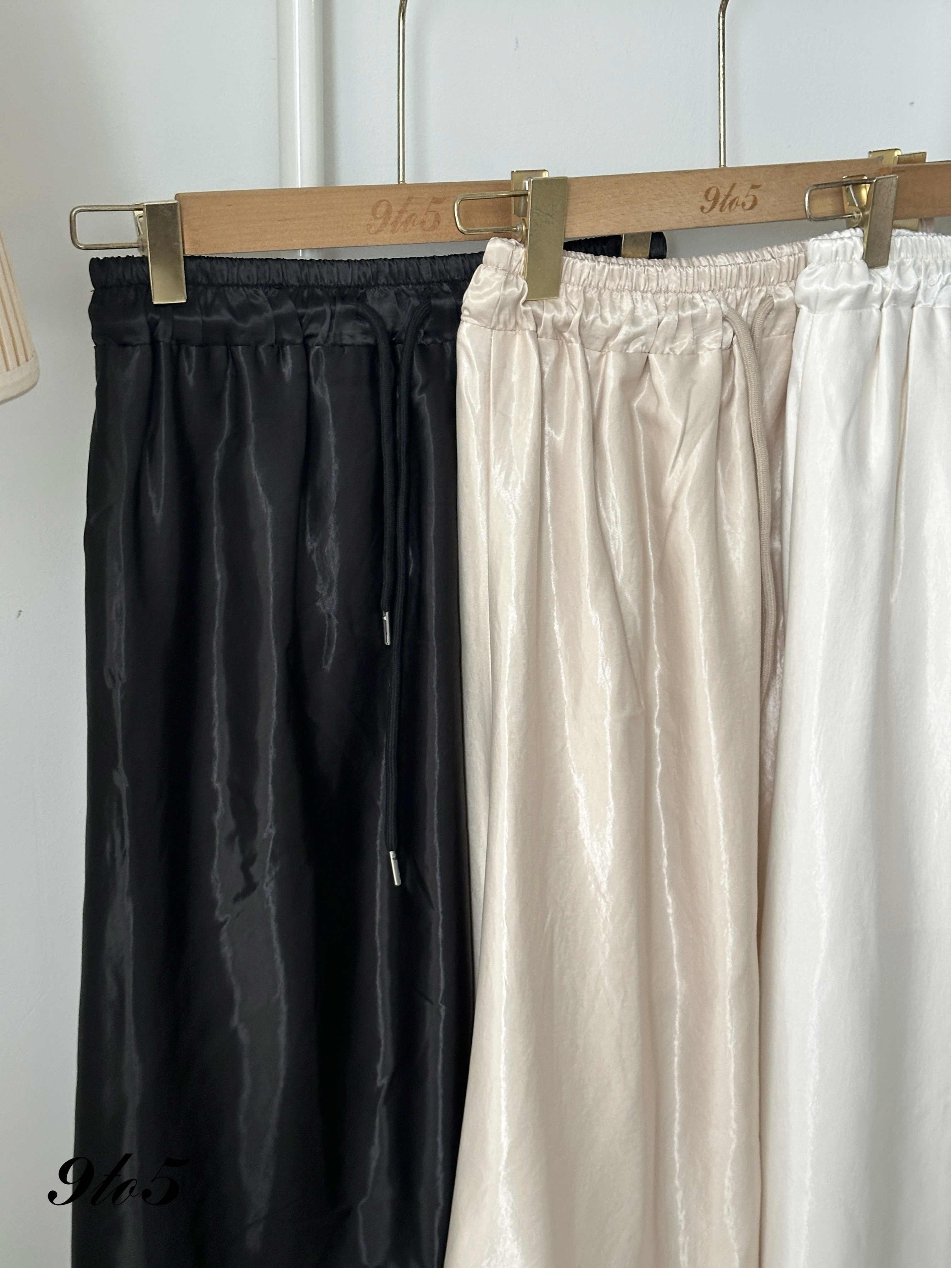 S1830 Long Satin Skirt - 3 Colors 