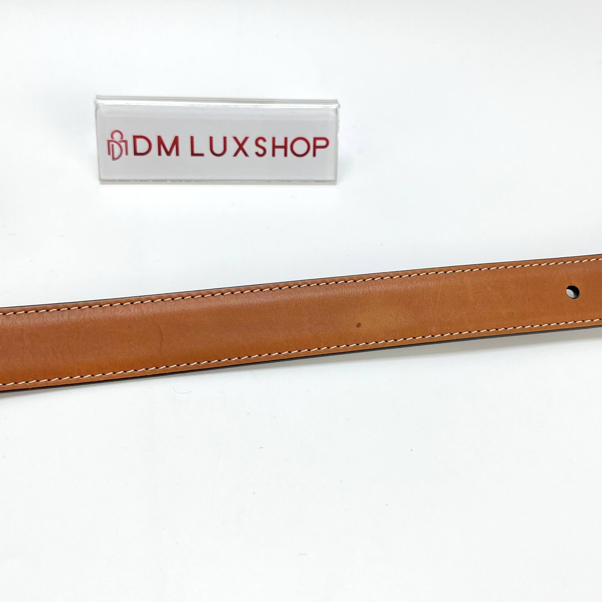 Celine Triomphe Belt 25MM GHW