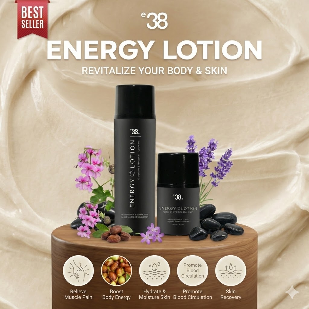 Energy Caresse Travel Pack (Caresse Soap + Energy Lotion + Hair Lotion)