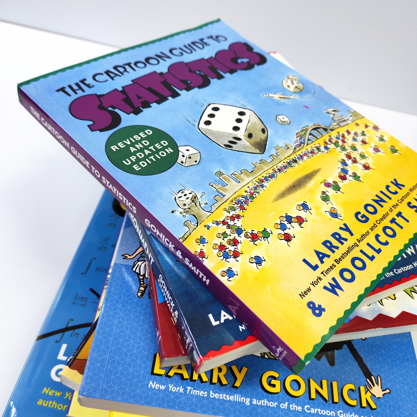 The Cartoon Guide Series 9 books   | Paperback | 爆笑科學漫畫系列 |英文原版英語科普讀物9冊  | B136  