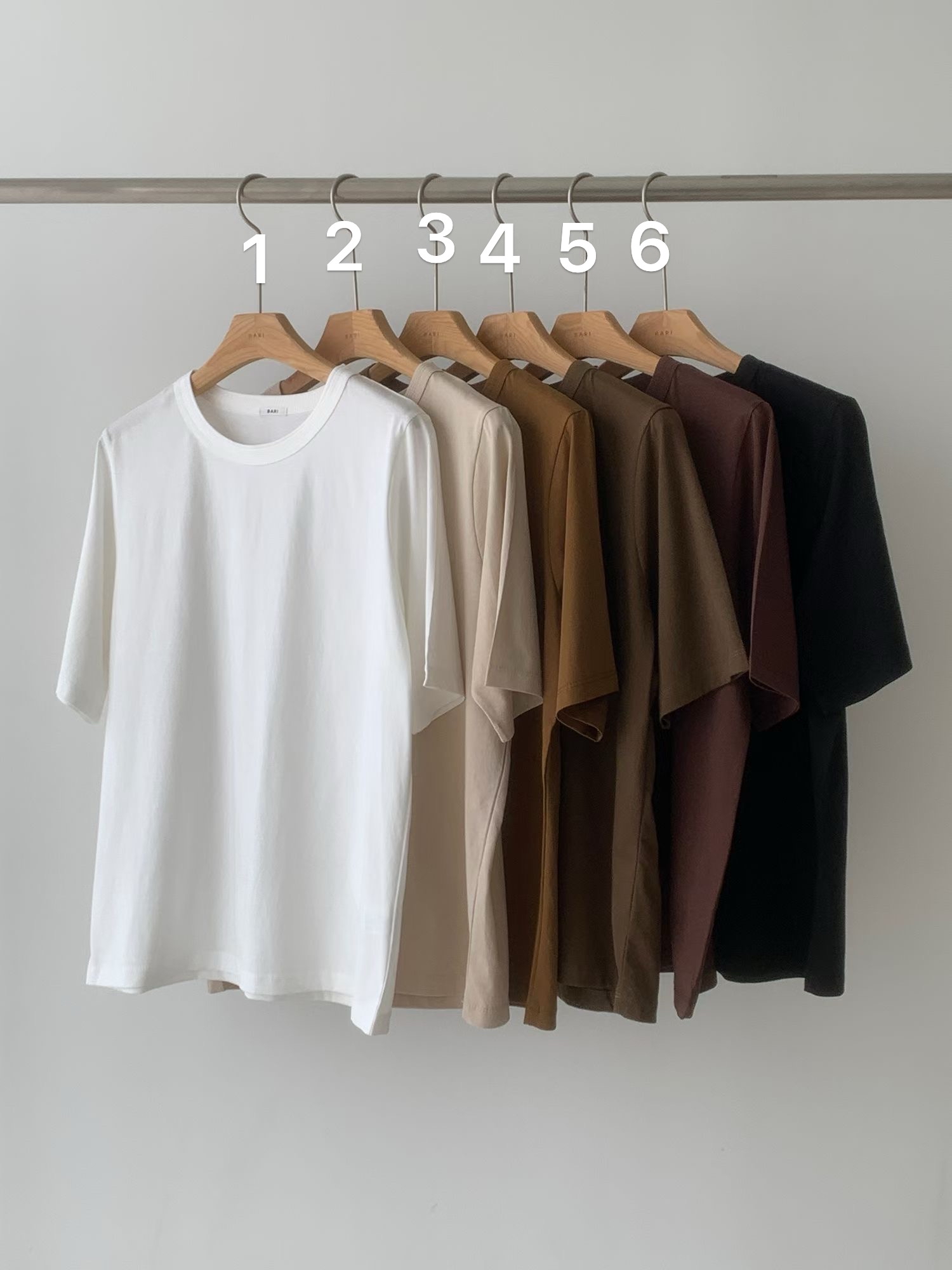 秋色簡約棉TEE 