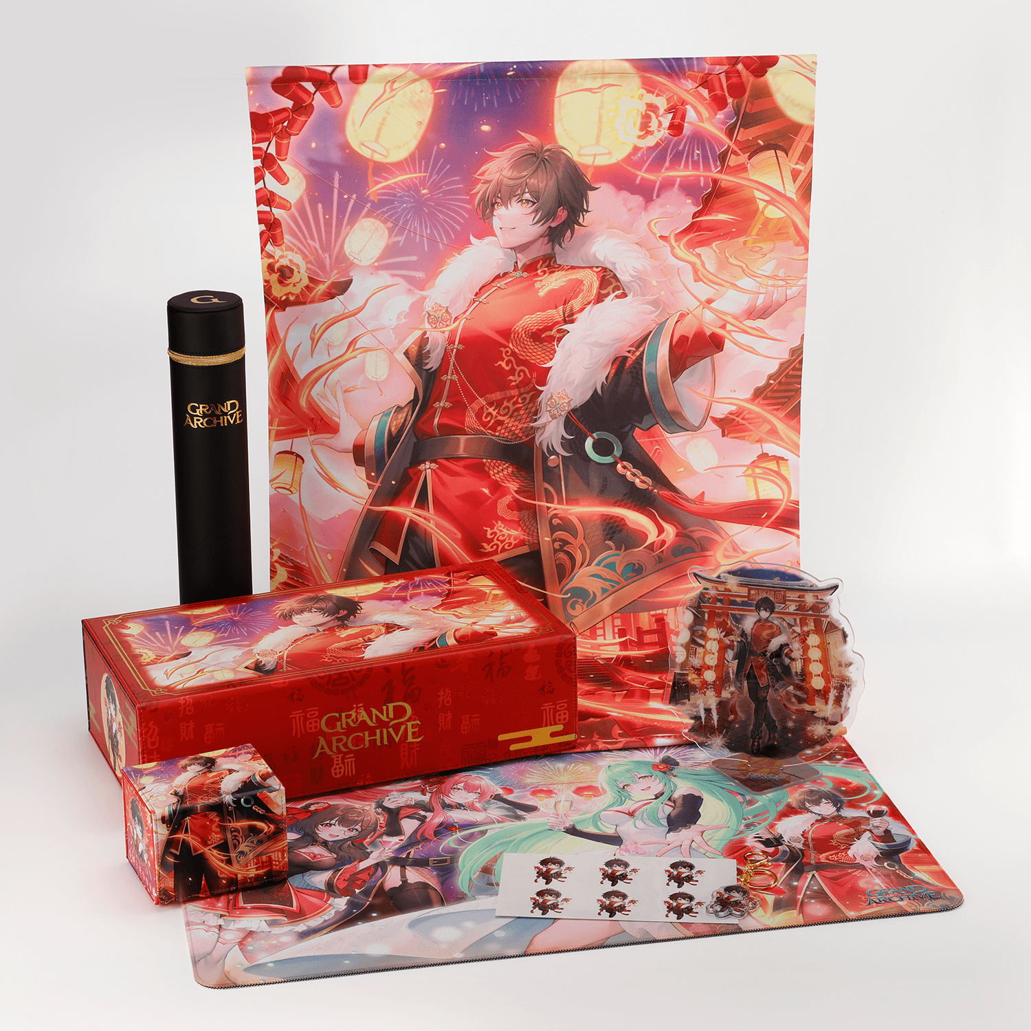 已開封檢查，不含特典卡 - Rai Lunar Blessings Merchandise Set