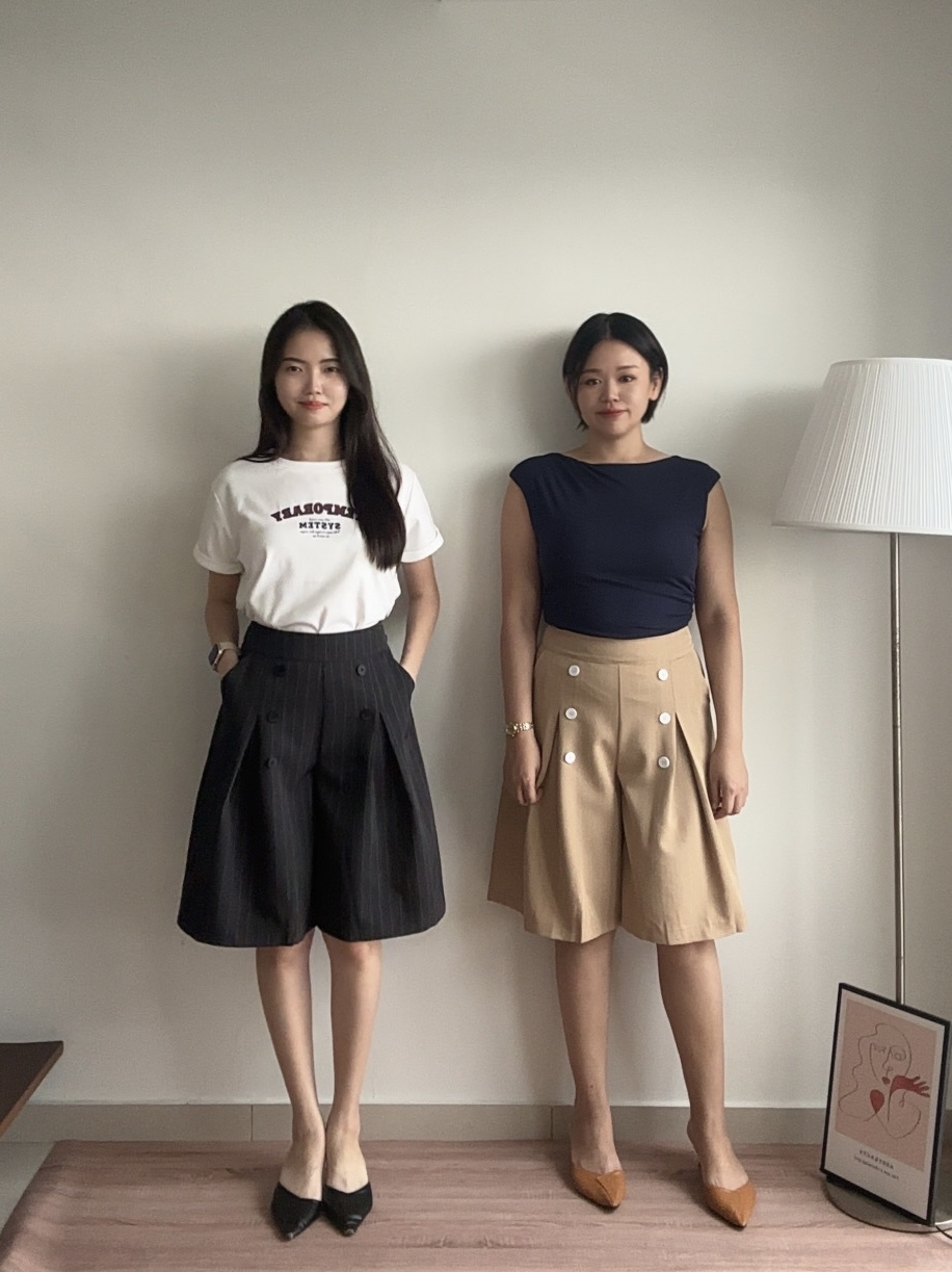 S1984 Midi Stripe Pants - 3 Colors 