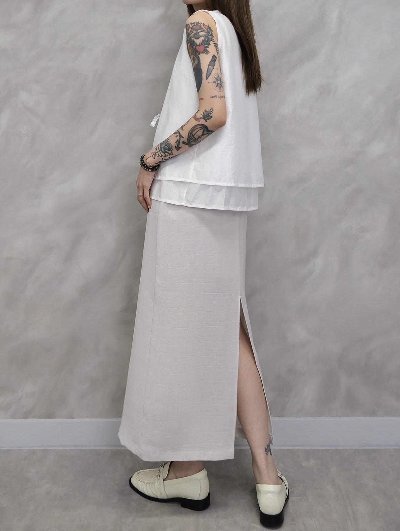 Double layered blouse #top151