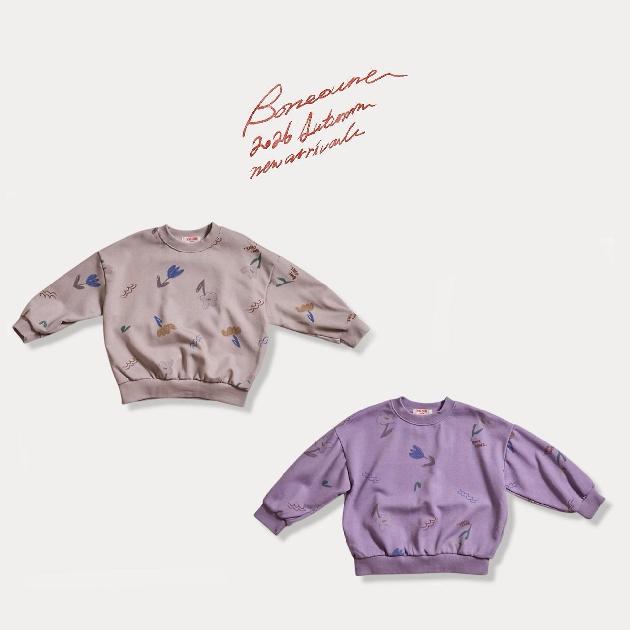Boneoune | Cello Flower Sweatshirt
