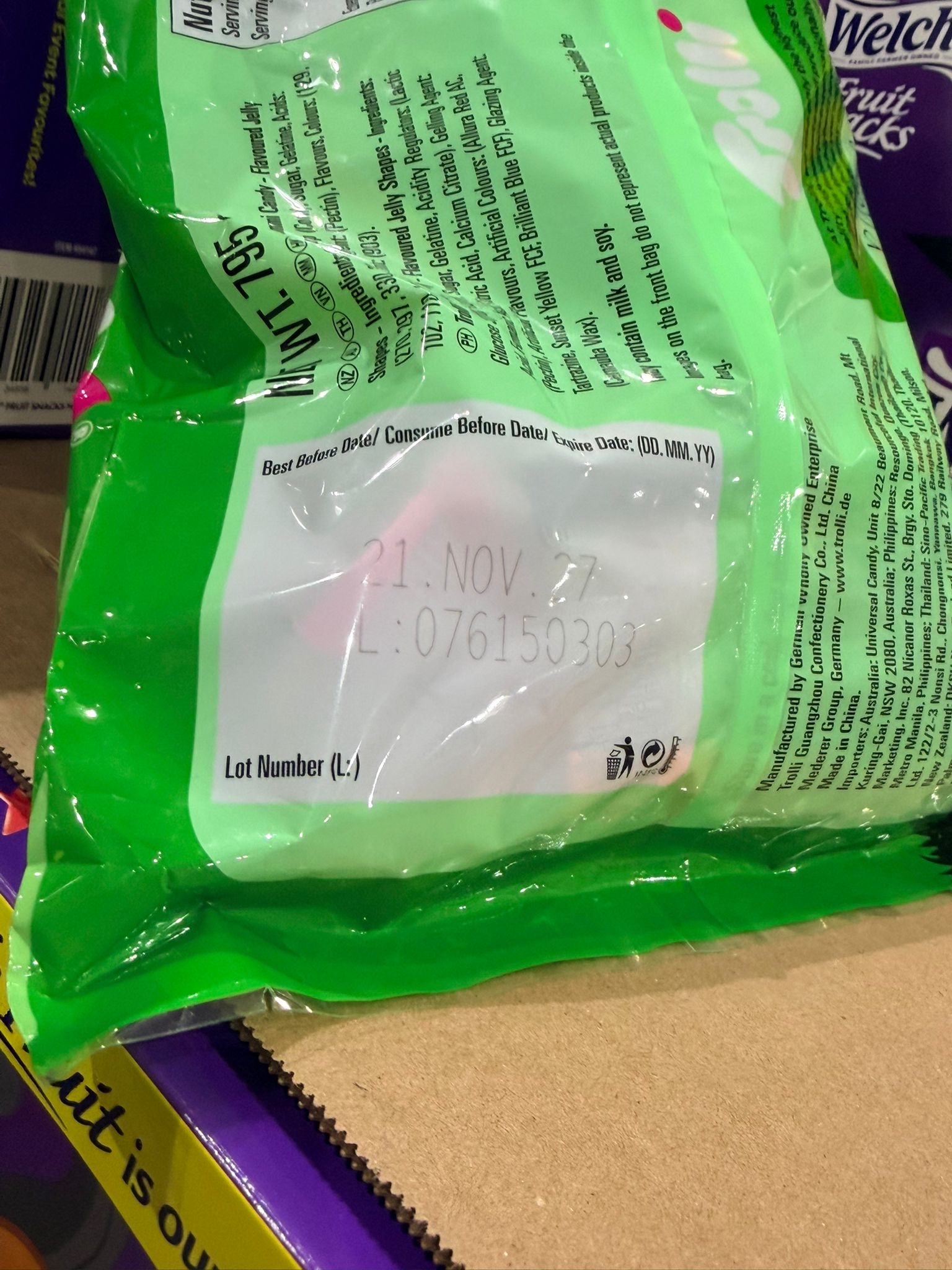 澳洲Costco本週特價 Trolli 萬聖節酸甜混合裝450克