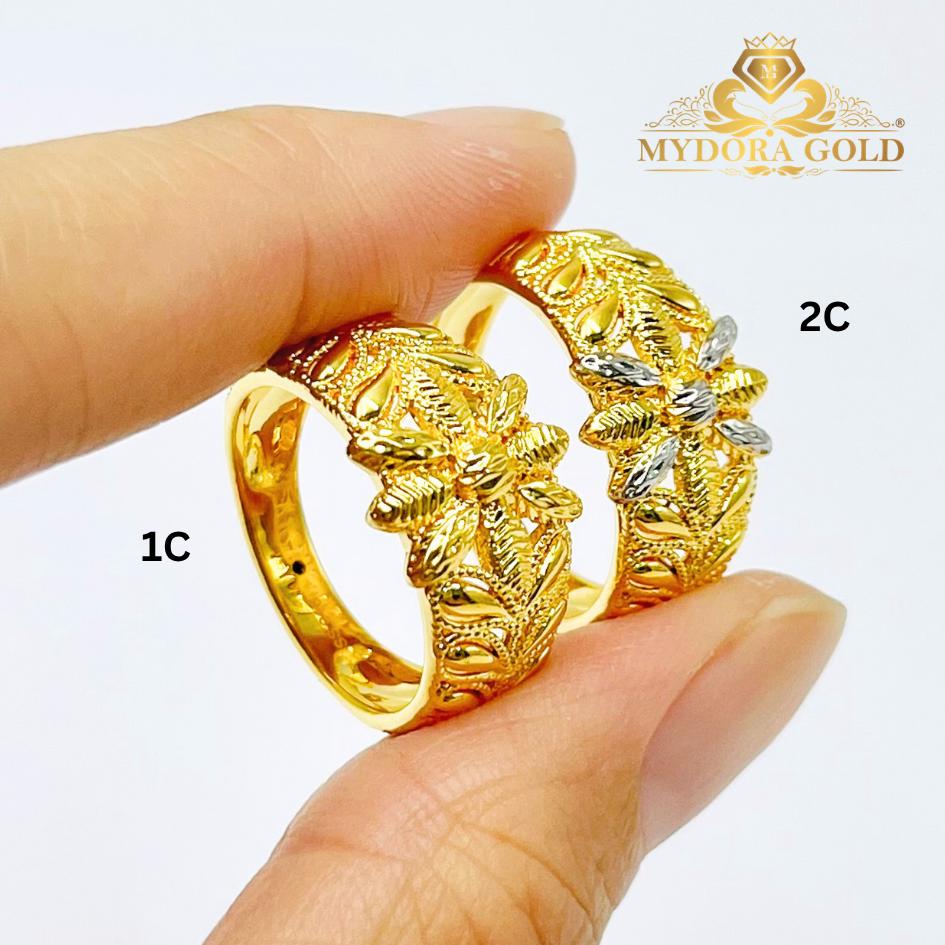 MYDORA Cincin Olive Blossom (5G) l EMAS 916/22K
