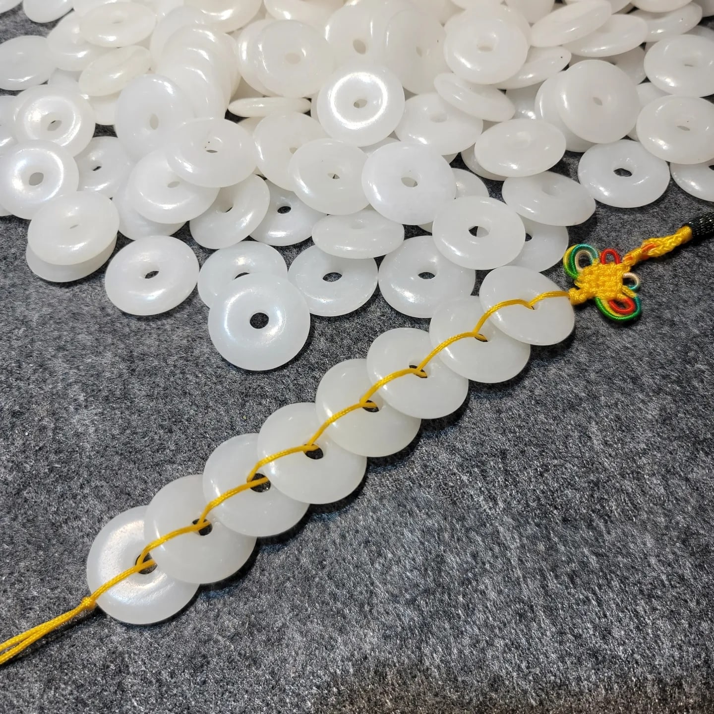 健康白玉平安扣