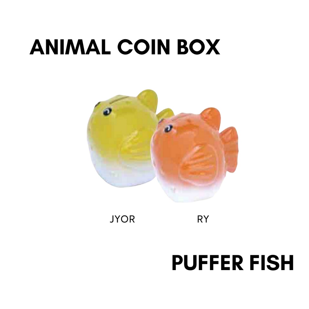 Claytan Coin Box - Animal Design