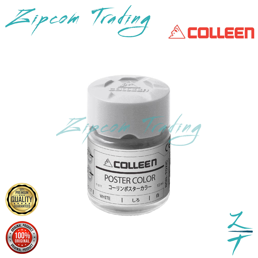 Colleen Premium Non-Toxic Poster Color (12ml/Bottle)