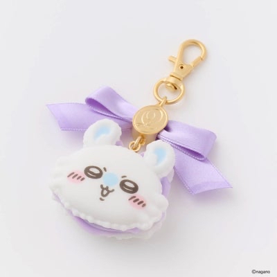 🎀【預訂】Q-POT. x Chiilkawa  馬卡龍包掛飾 - Momonga