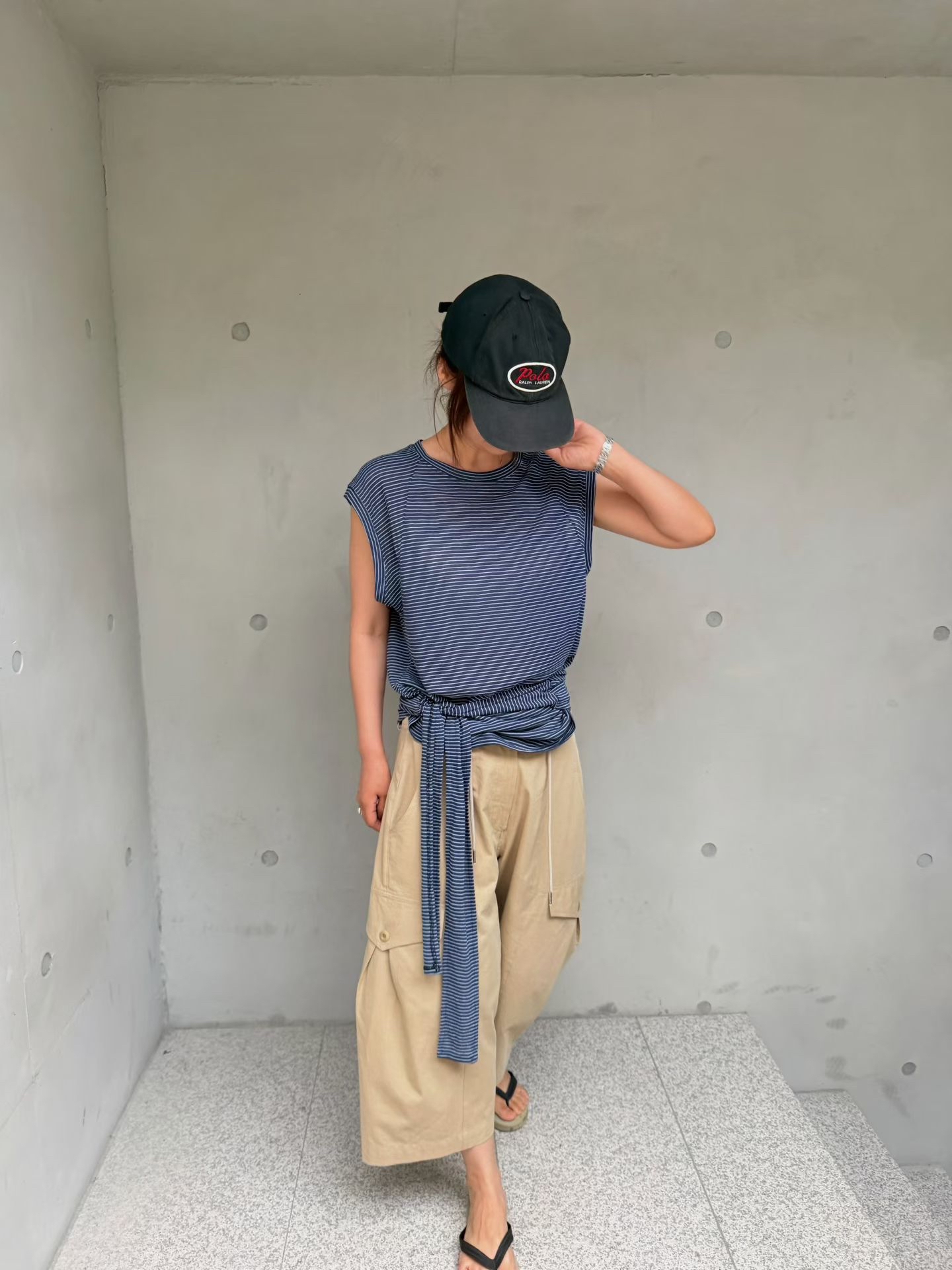 🇰🇷東大門女裝 | stripe Basic sleeveless 