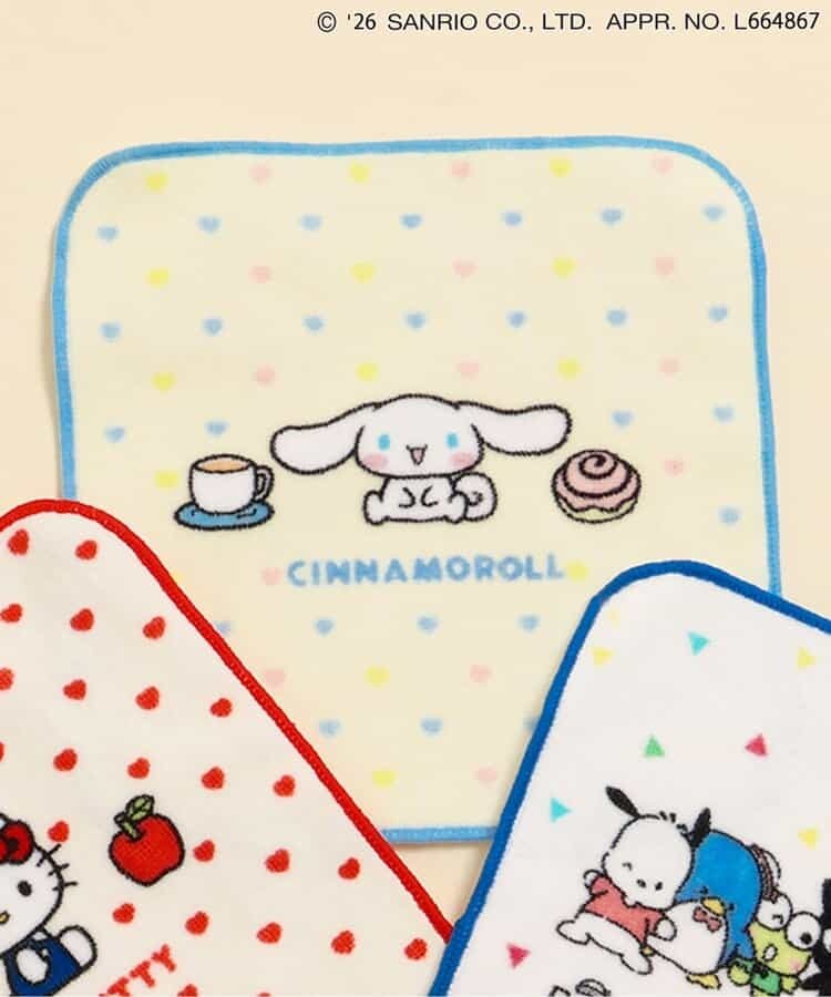 Sanrio 人物兒童手巾 4款可選