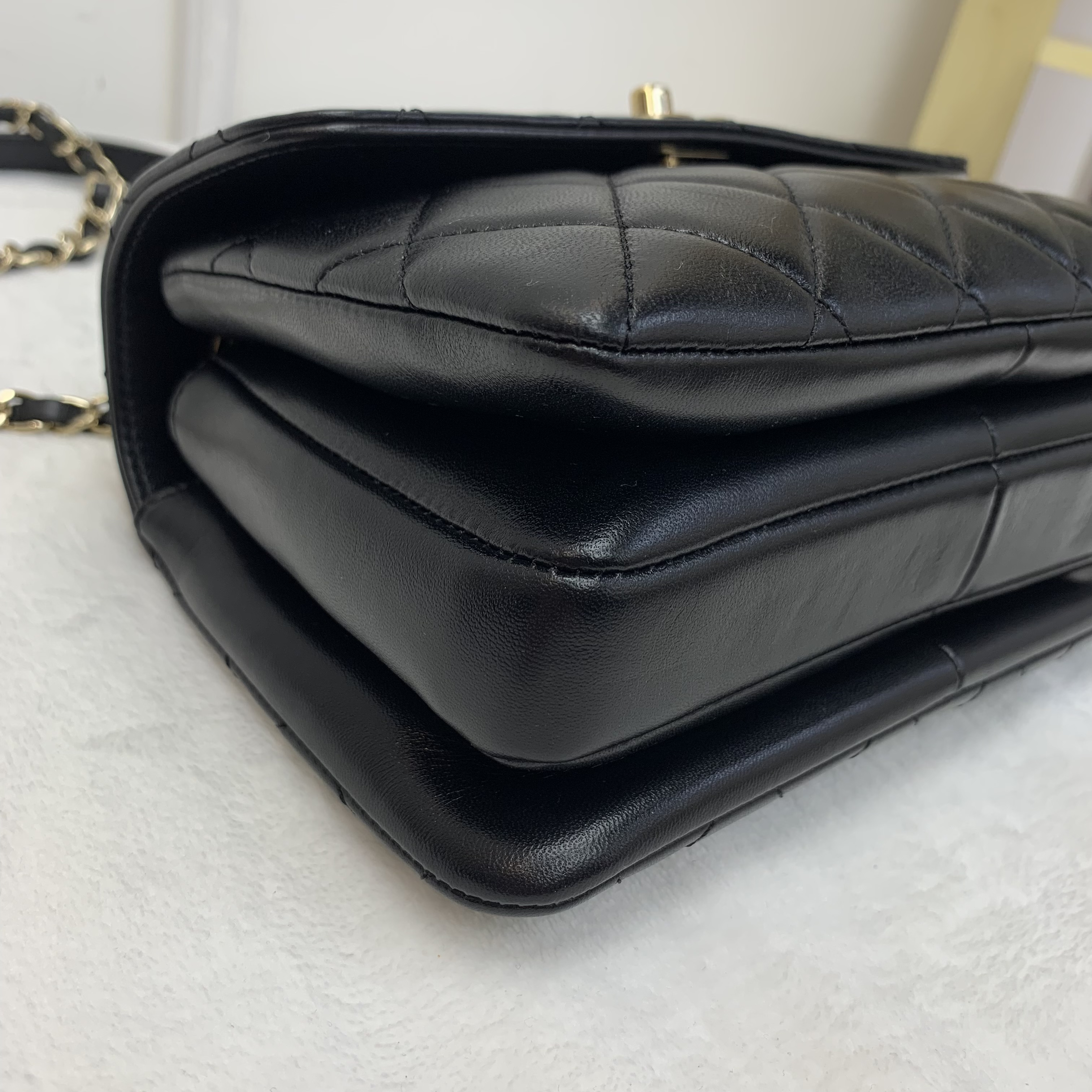 原價55折 Full set Chanel Mini Flap Bag with top handle