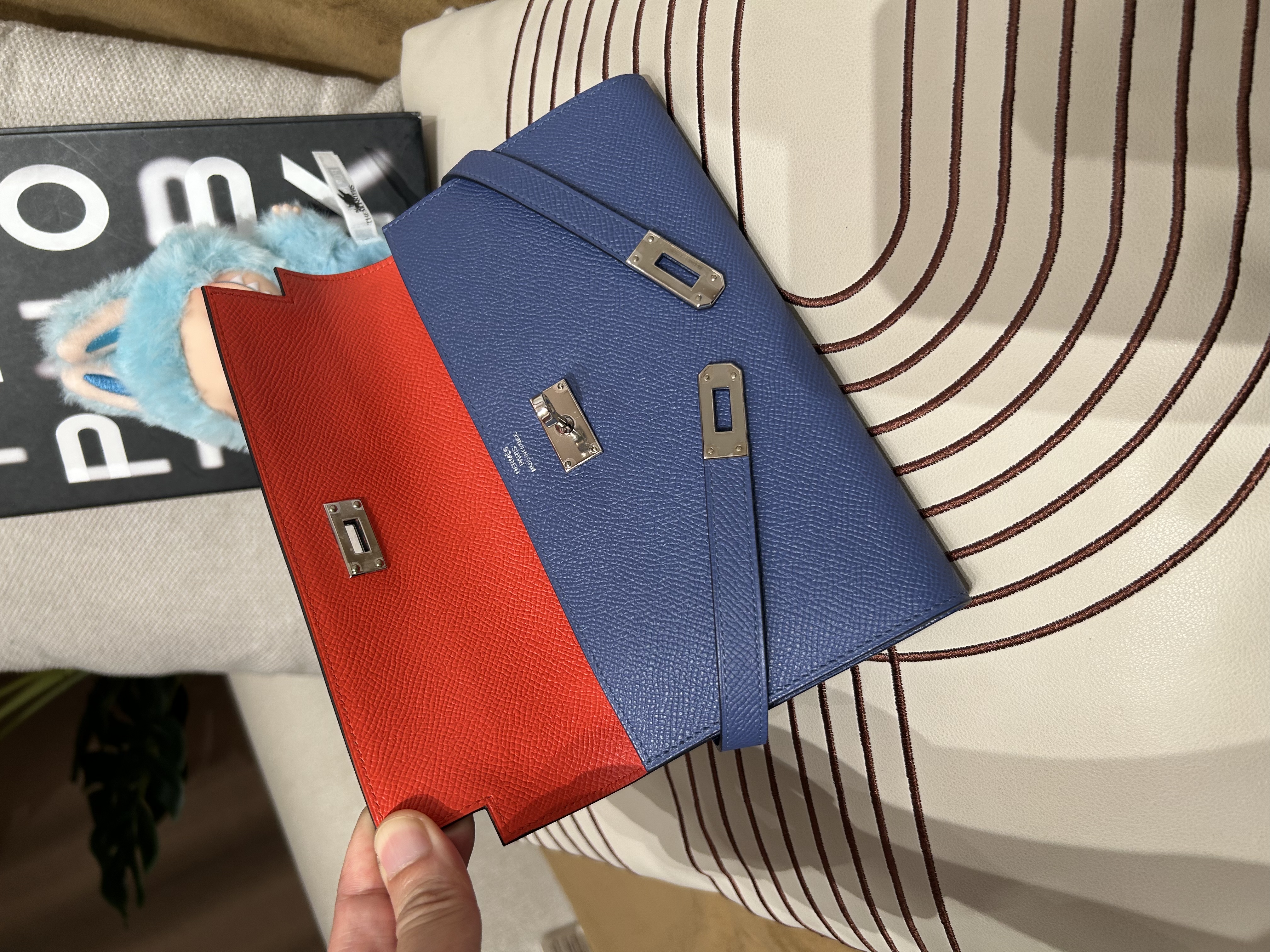 未使用品 Hermes Kelly Wallet Stamp A 100%Authentic, Unused ✅box