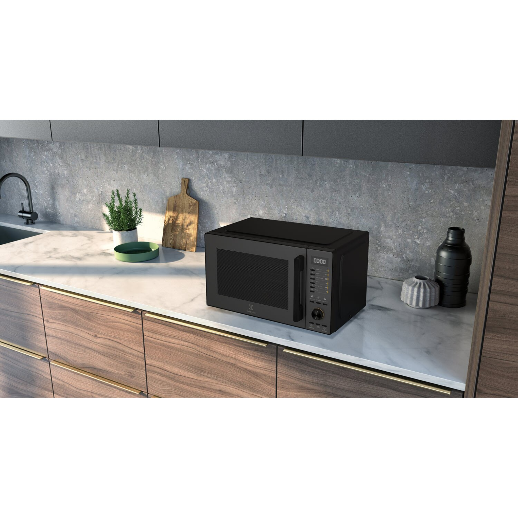 Electrolux 25L UltimateTaste 500 Grill Microwave Oven (EMG25D22BM)