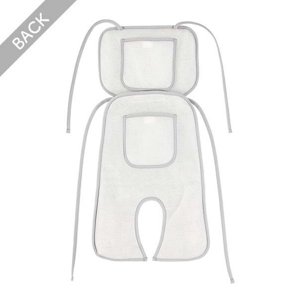 🇯🇵預訂 日本直送🇯🇵灰色褶皺網眼嬰兒車車墊附冷凍包