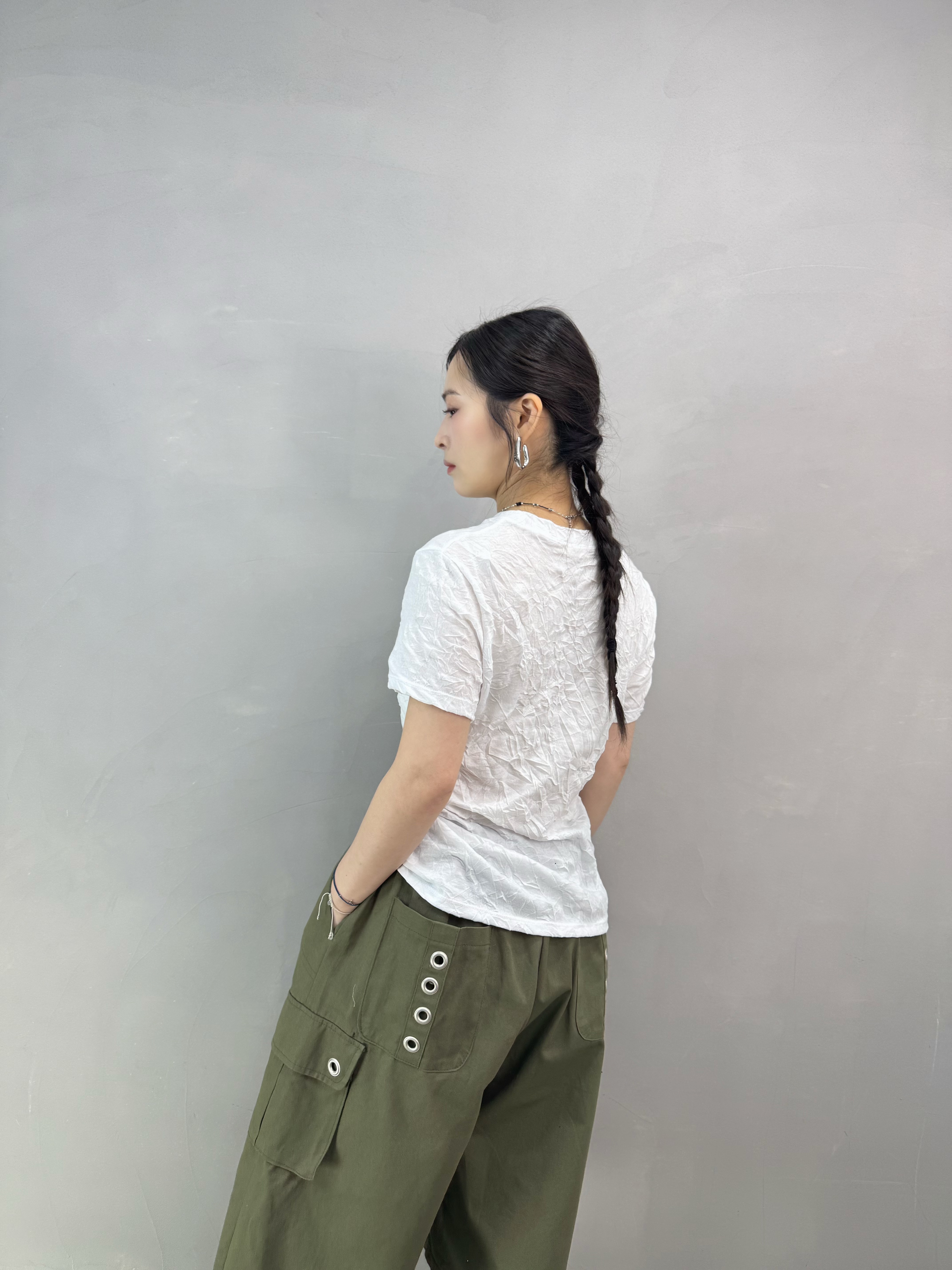 Z78 壓紋英文字Tee