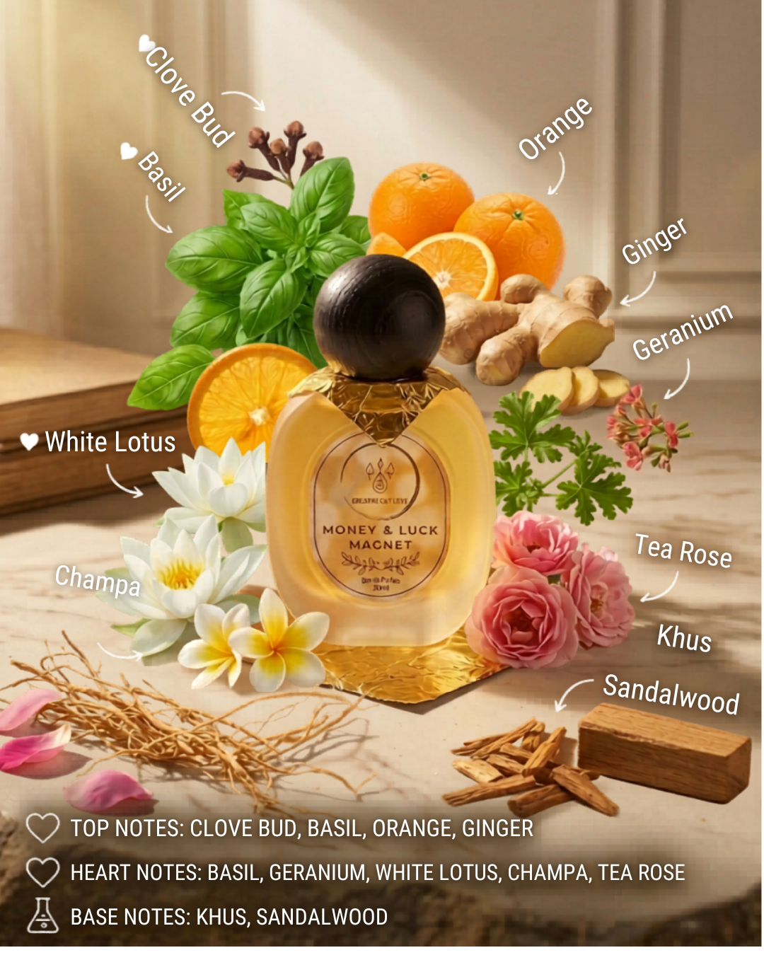 RL Breathe Out Love Money & Luck Magnet Perfume 30ML