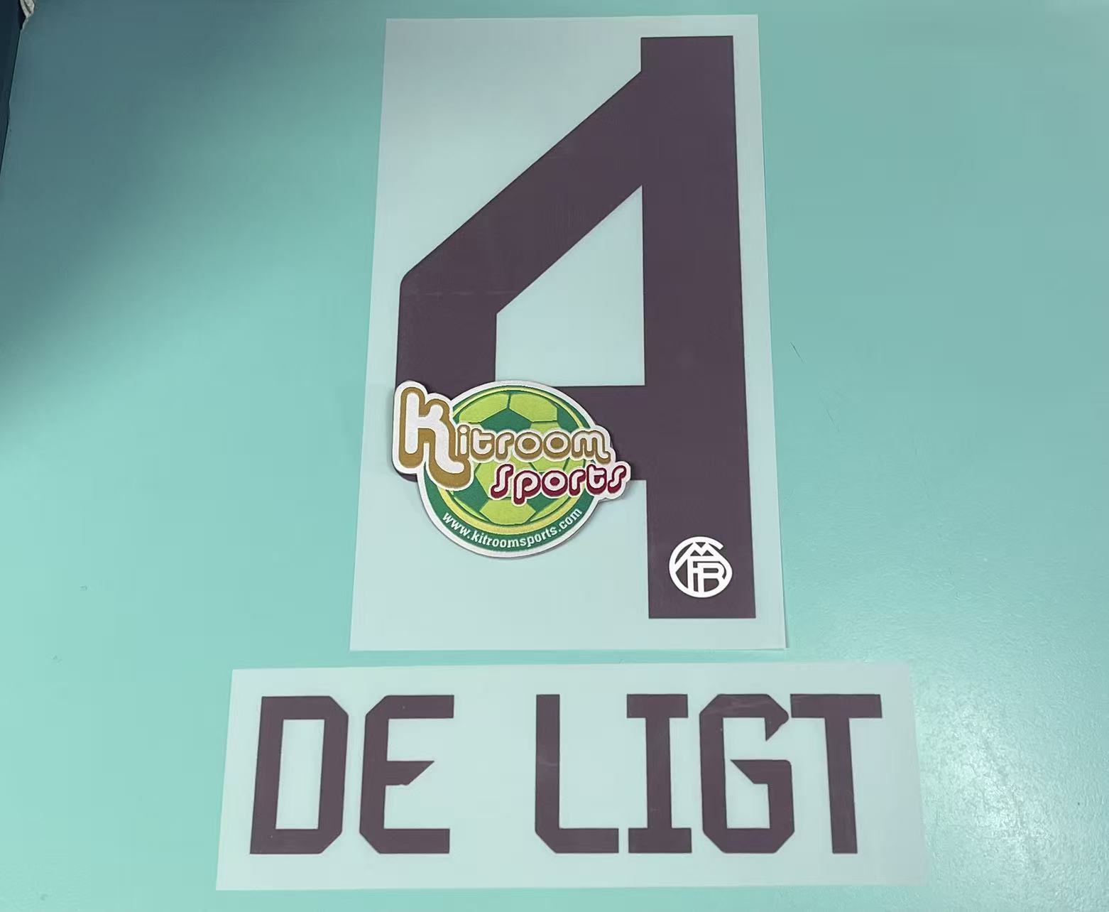 2023-24 Bayern Munich 3rd Nameset #4 DE LIGT