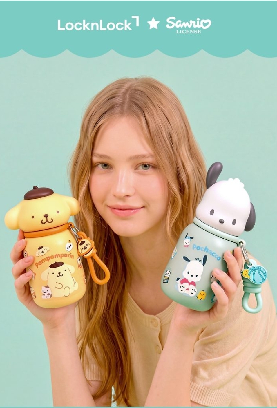 Lock & Lock × Sanrio Characters 325ml 立體公仔保溫杯