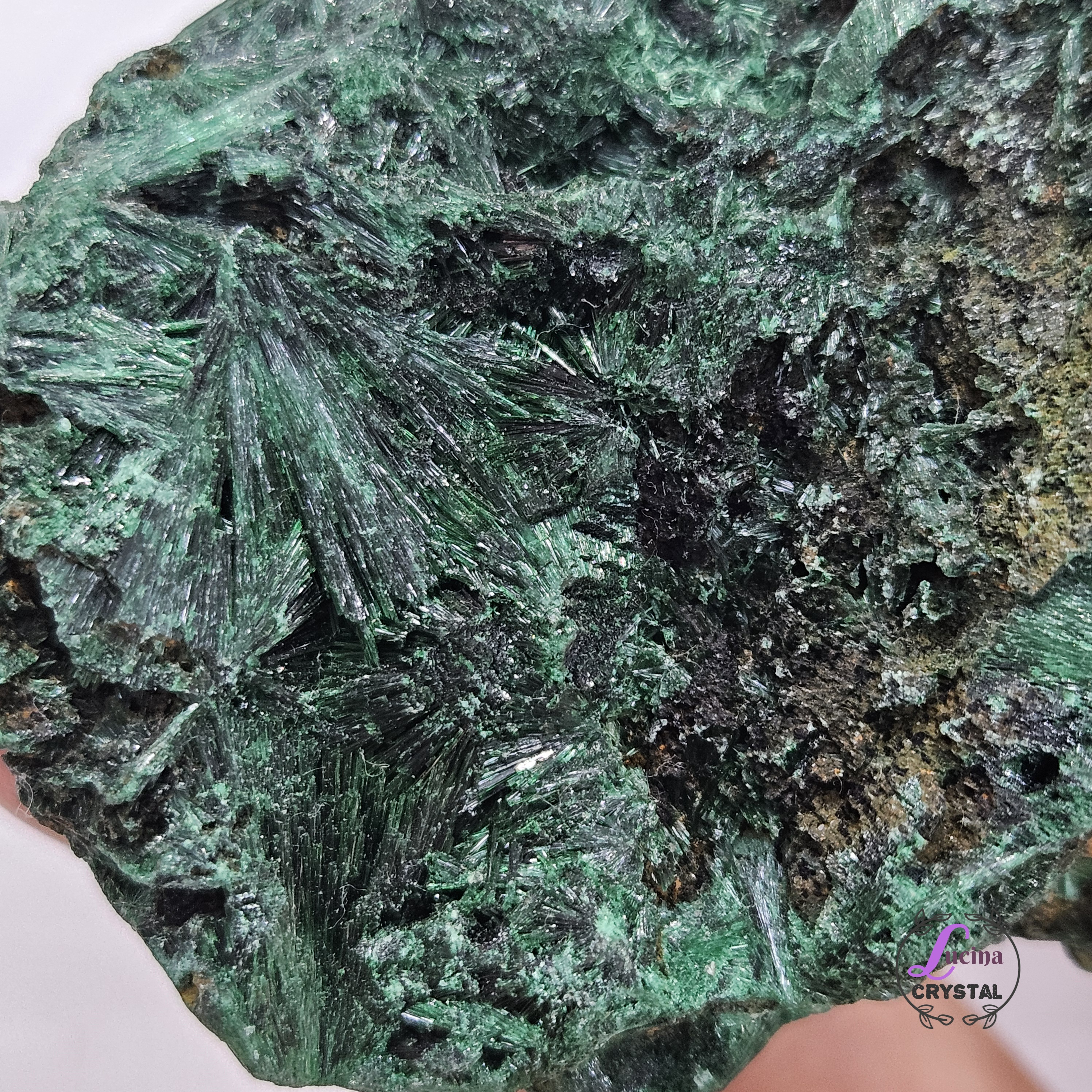 (Co#LC8550) 孔雀石原礦石/Malachite Raw Stone