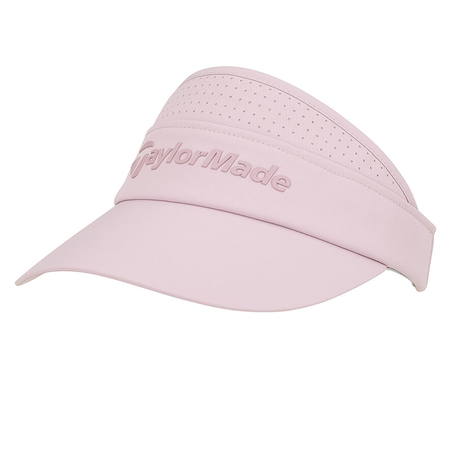 TAYLORMADE LADIES DOUBLE CROWN VISOR  女士高爾夫雙頂遮陽帽-粉紅
