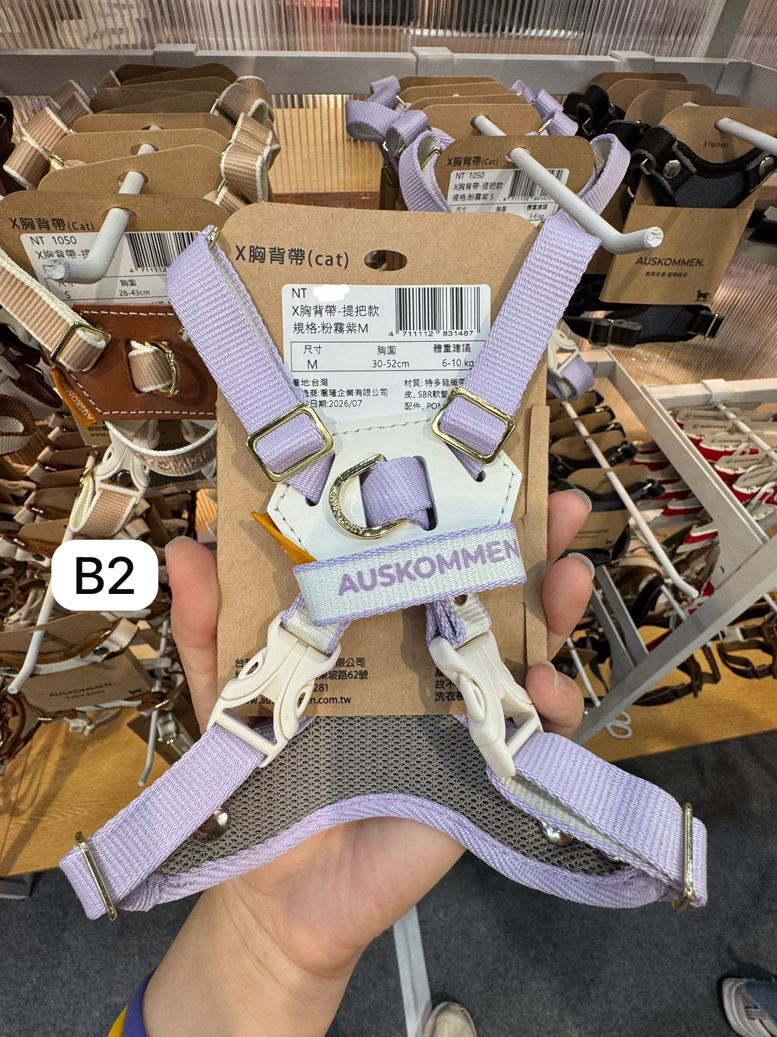 Auskommen X型胸帶