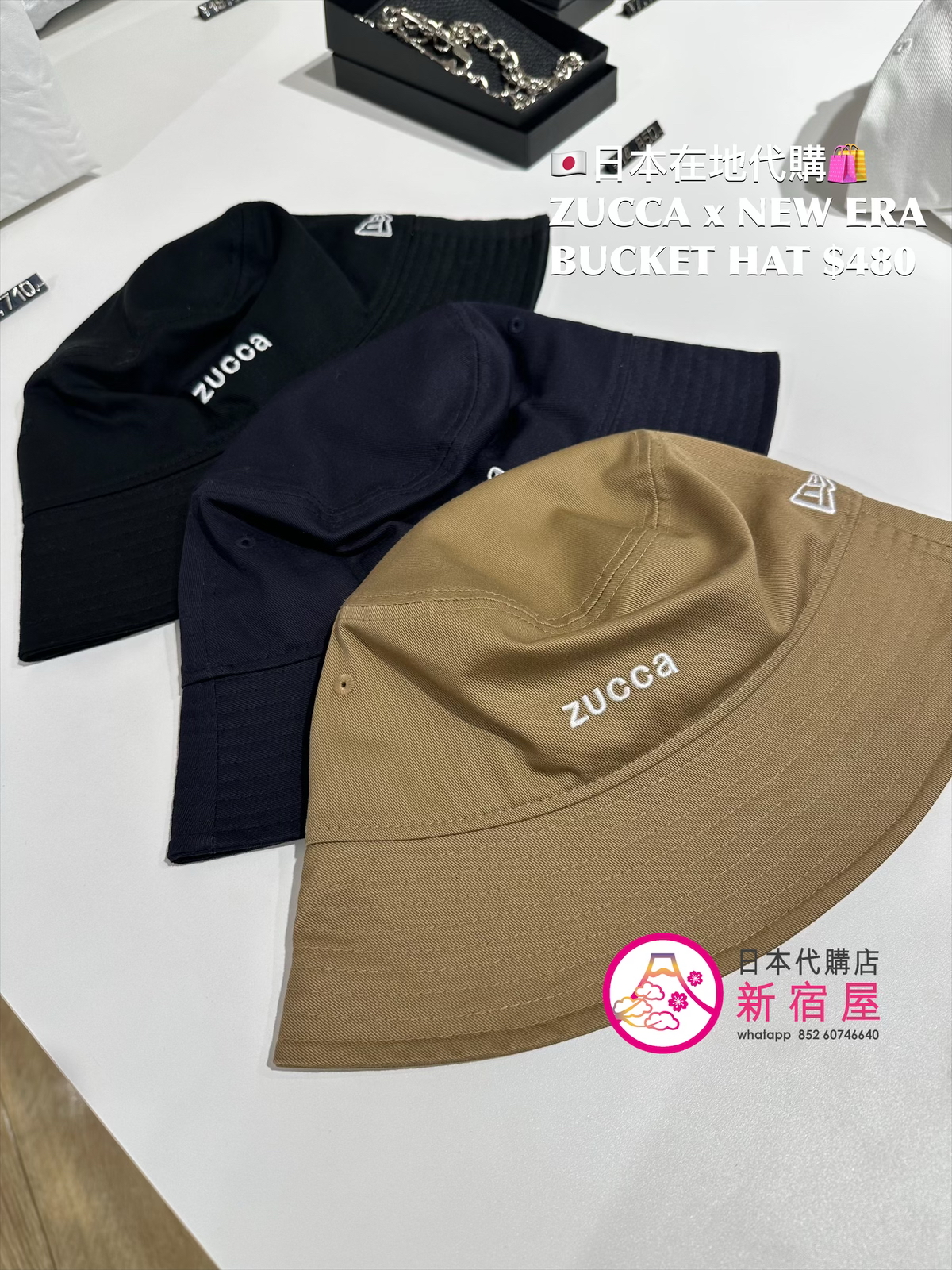 ZUCCA x NEW ERA BUCKET HAT