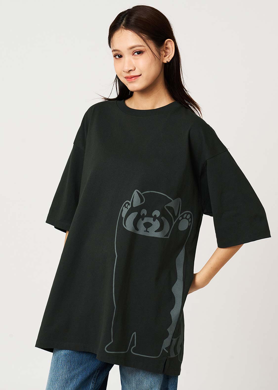 📦訂購 日本限定 graniph IKAKU Red Panda 小熊貓 T-SHIRT T恤