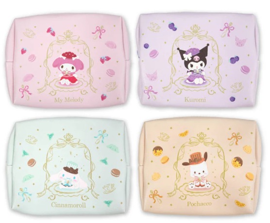 Sanrio 馬卡龍拉鍊包 - 04260133