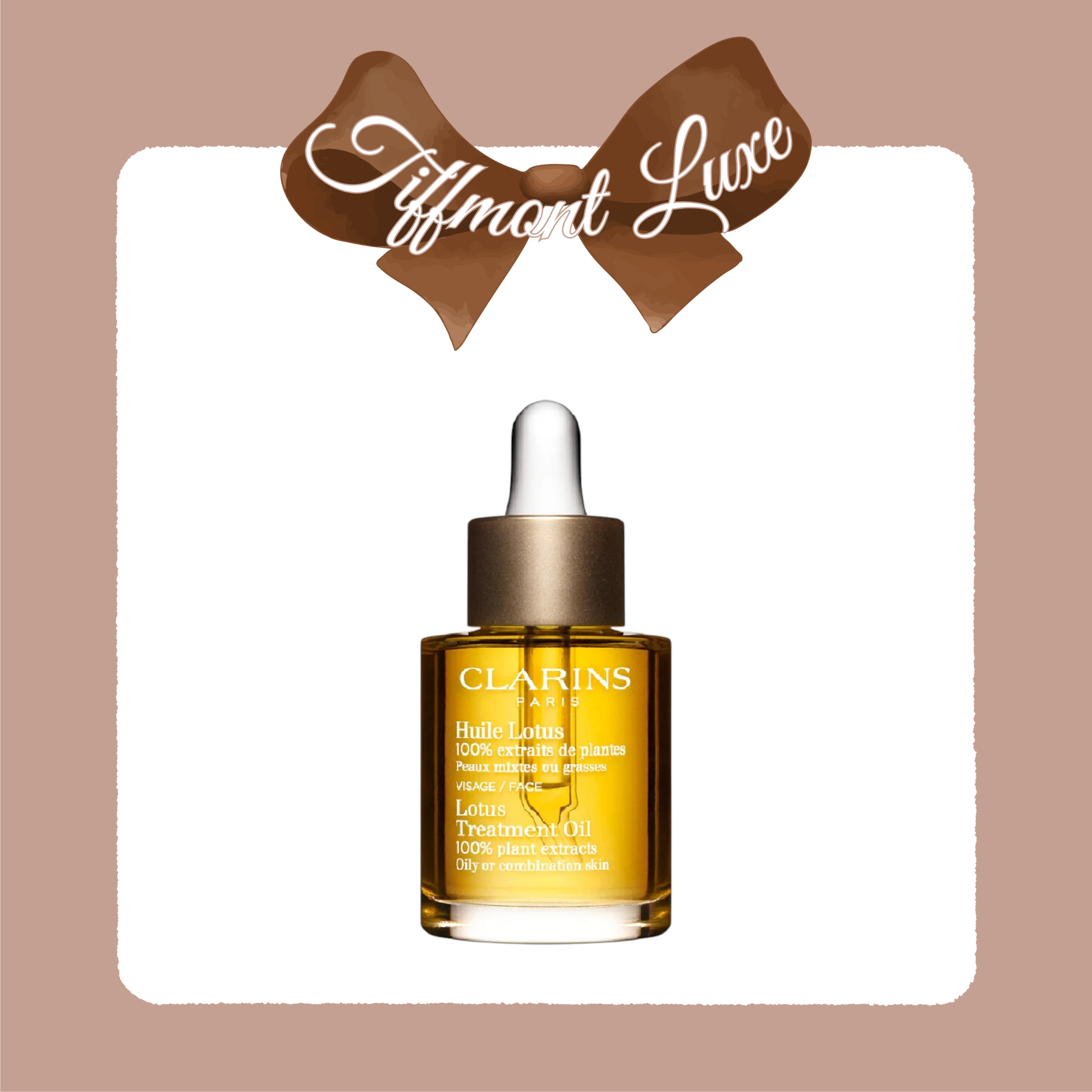 Clarins 蓮花護理油 Lotus Face Treatment Oil