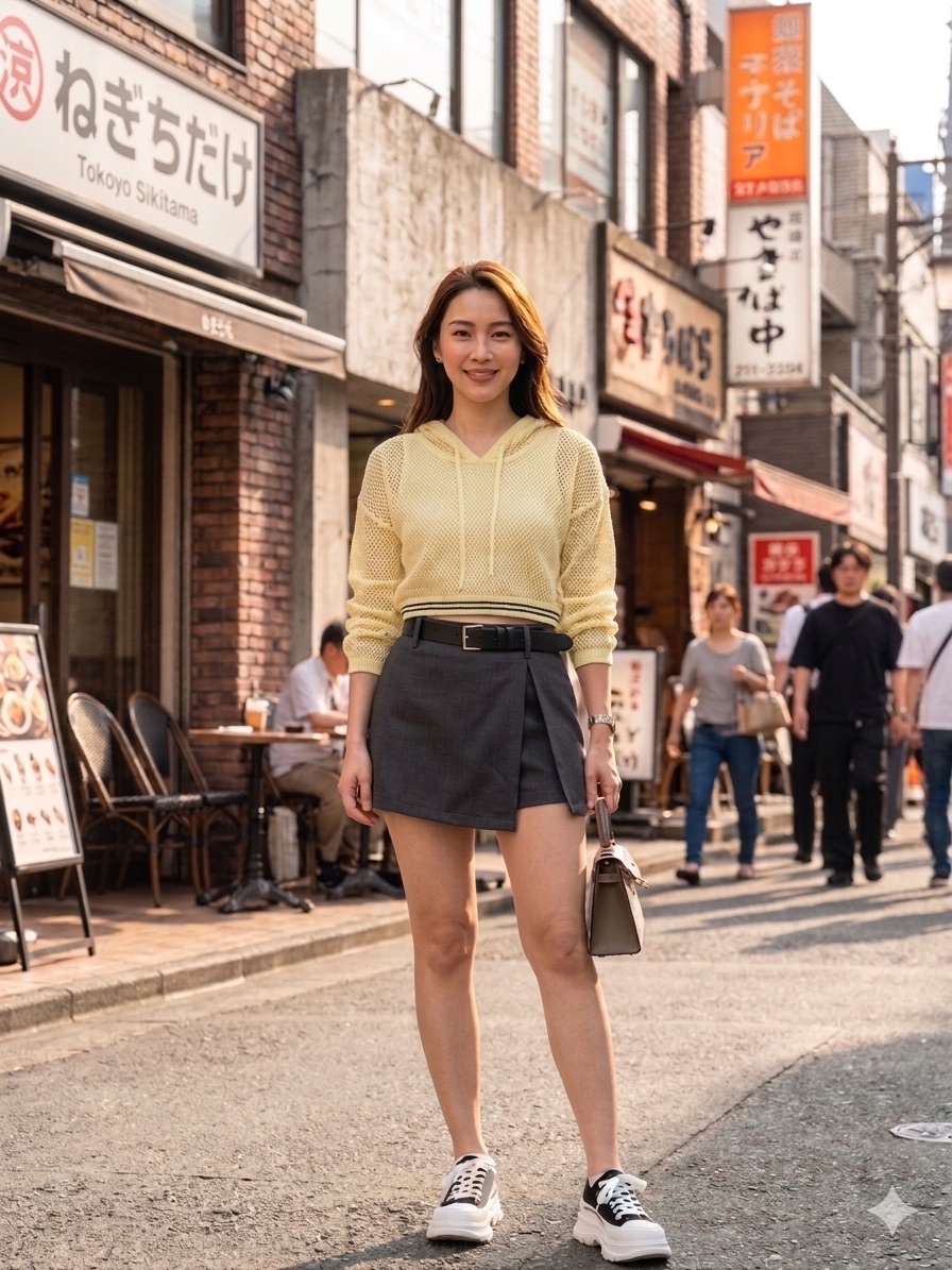 Knit Sporty Top