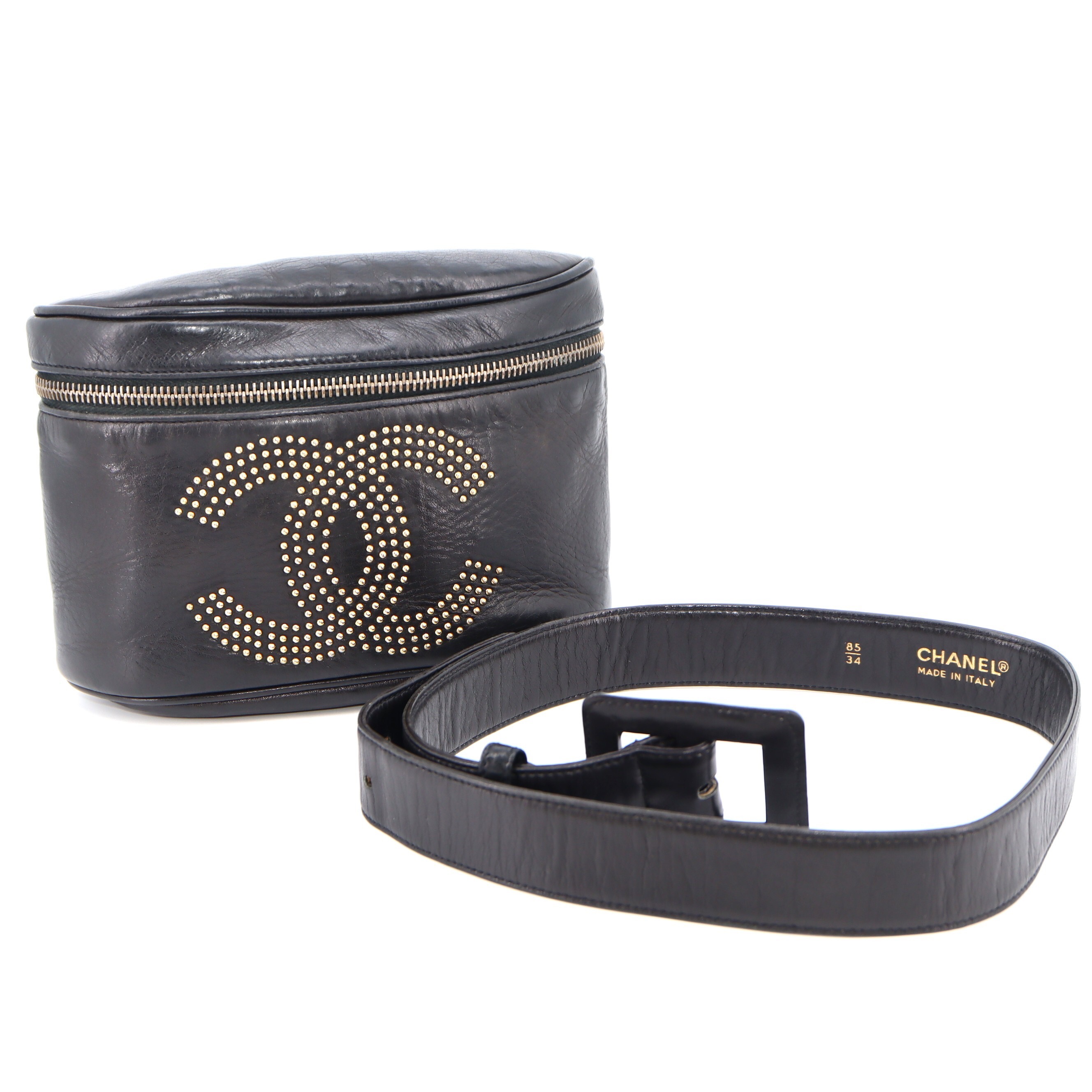 Chanel Studded Coco Mark Waist Bag