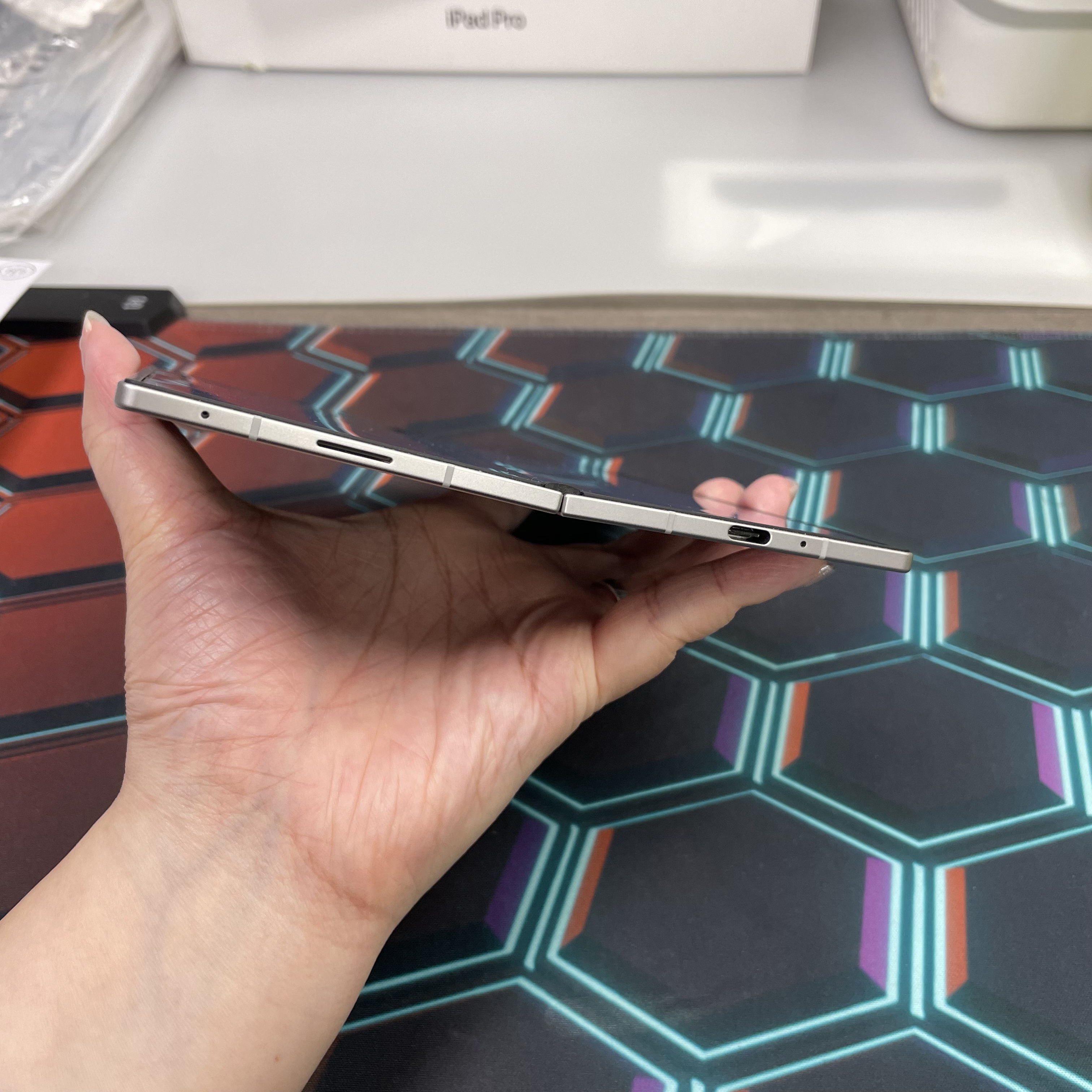 *7753 Galaxy Z Fold 7 完美機 12+512GB 灰色 gray
