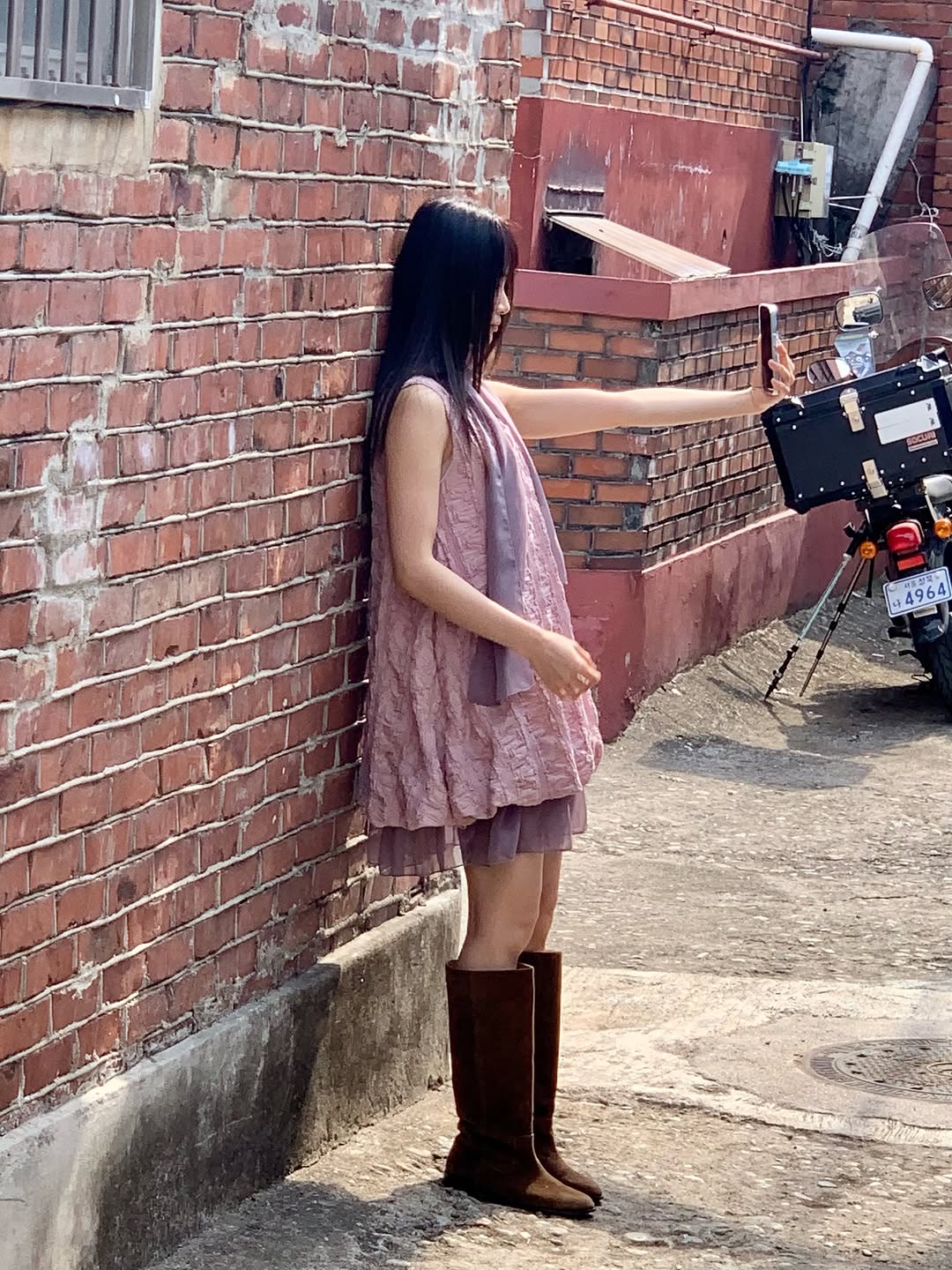 [🌸] tulip chiffon dress