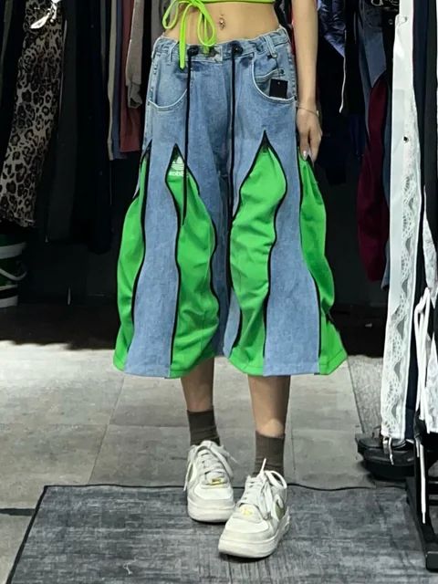 Vintage jeans Remake 7分褲 BV0367