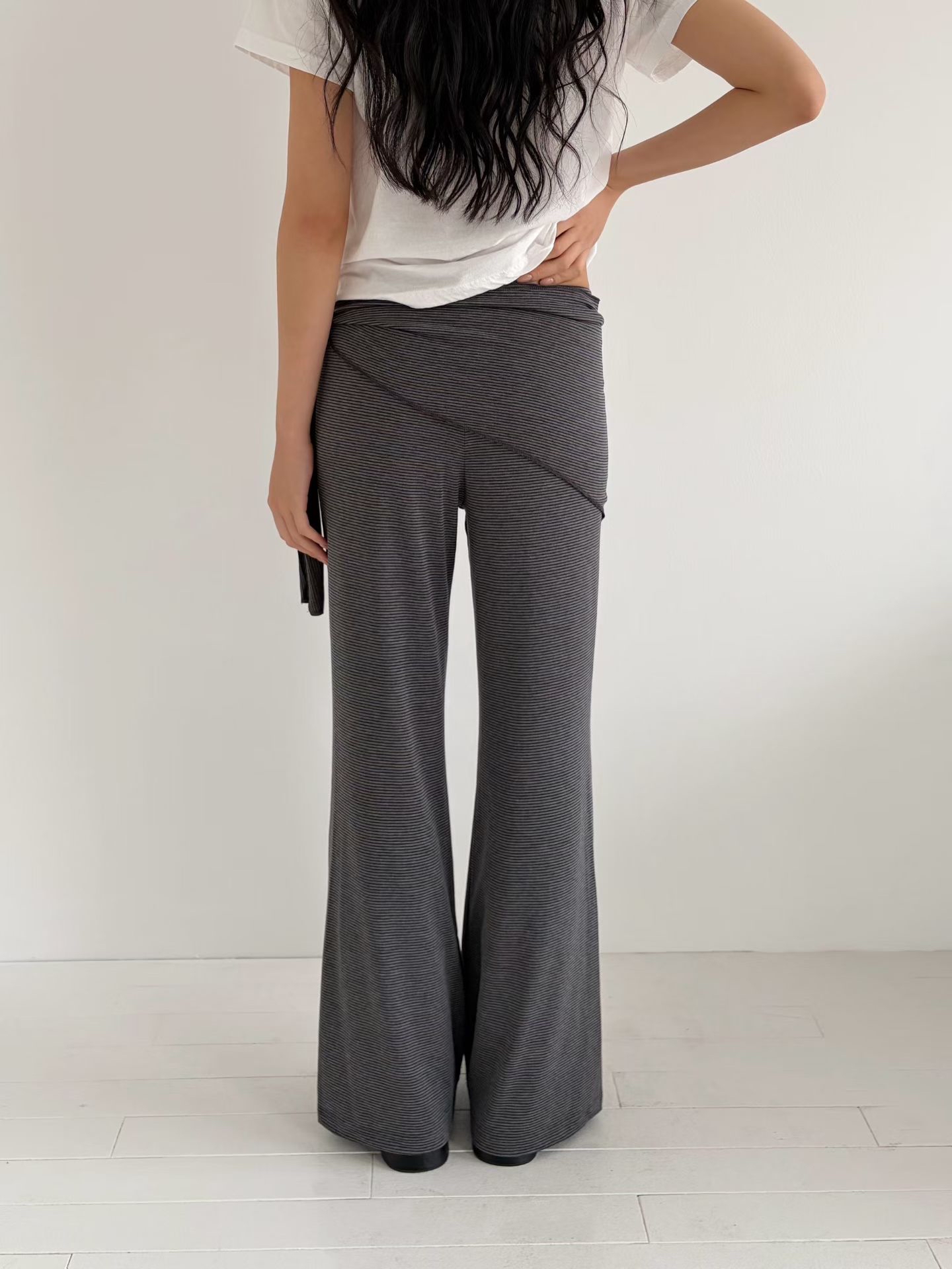 Pants with scarf