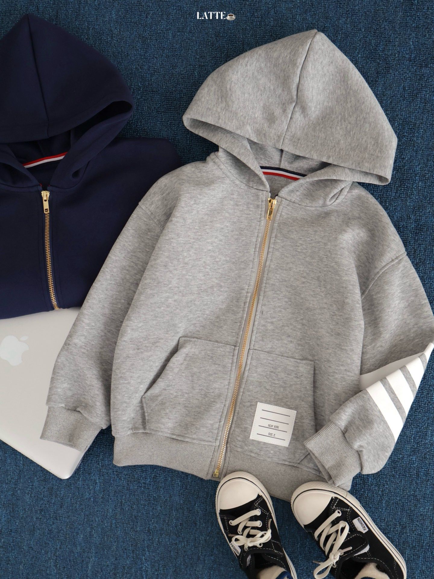 2件起各减$10,2色選擇/親子款。廠單tb同款外套/衛褲/套裝。