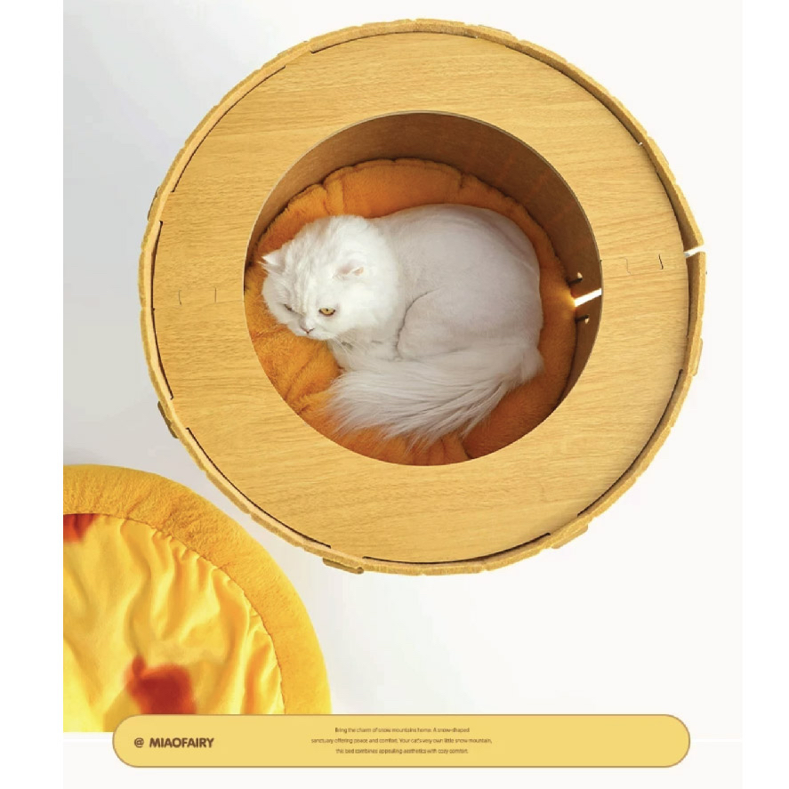 🇭🇰雙層蛋撻暖暖貓咪窩🐈