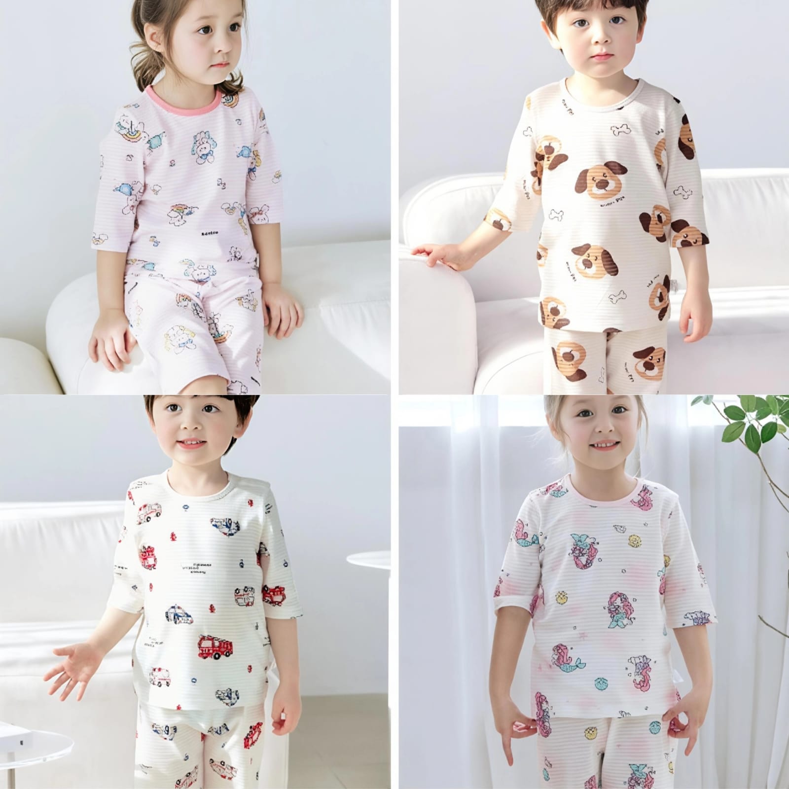 韓國透氣棉家居服套裝