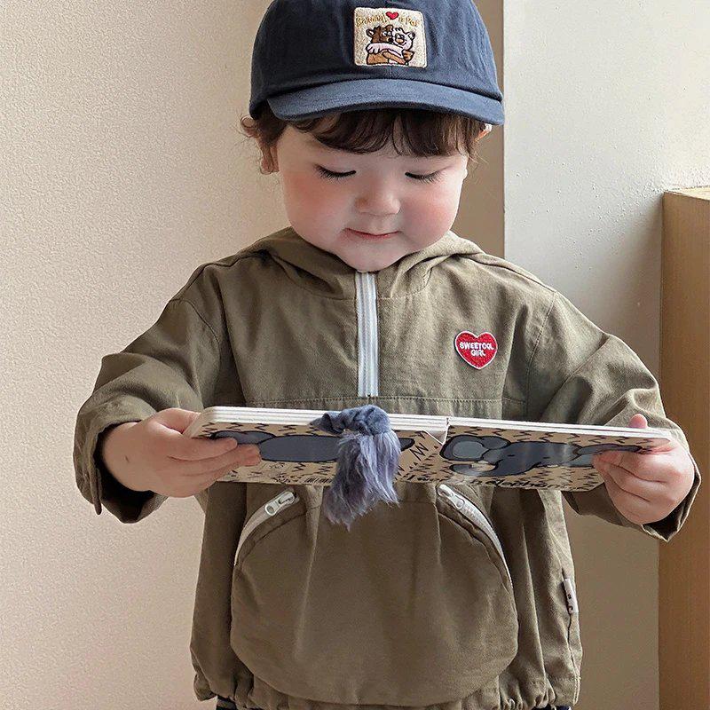 軍綠色連帽外套YZ15033