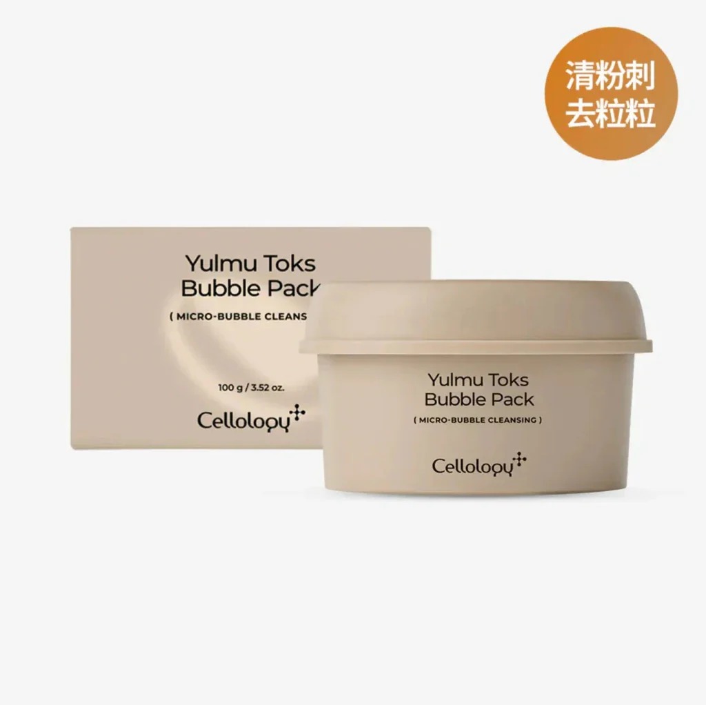 Cellology YULMU薏仁泡泡淨化潔面膜 100g (訂貨4-7天)