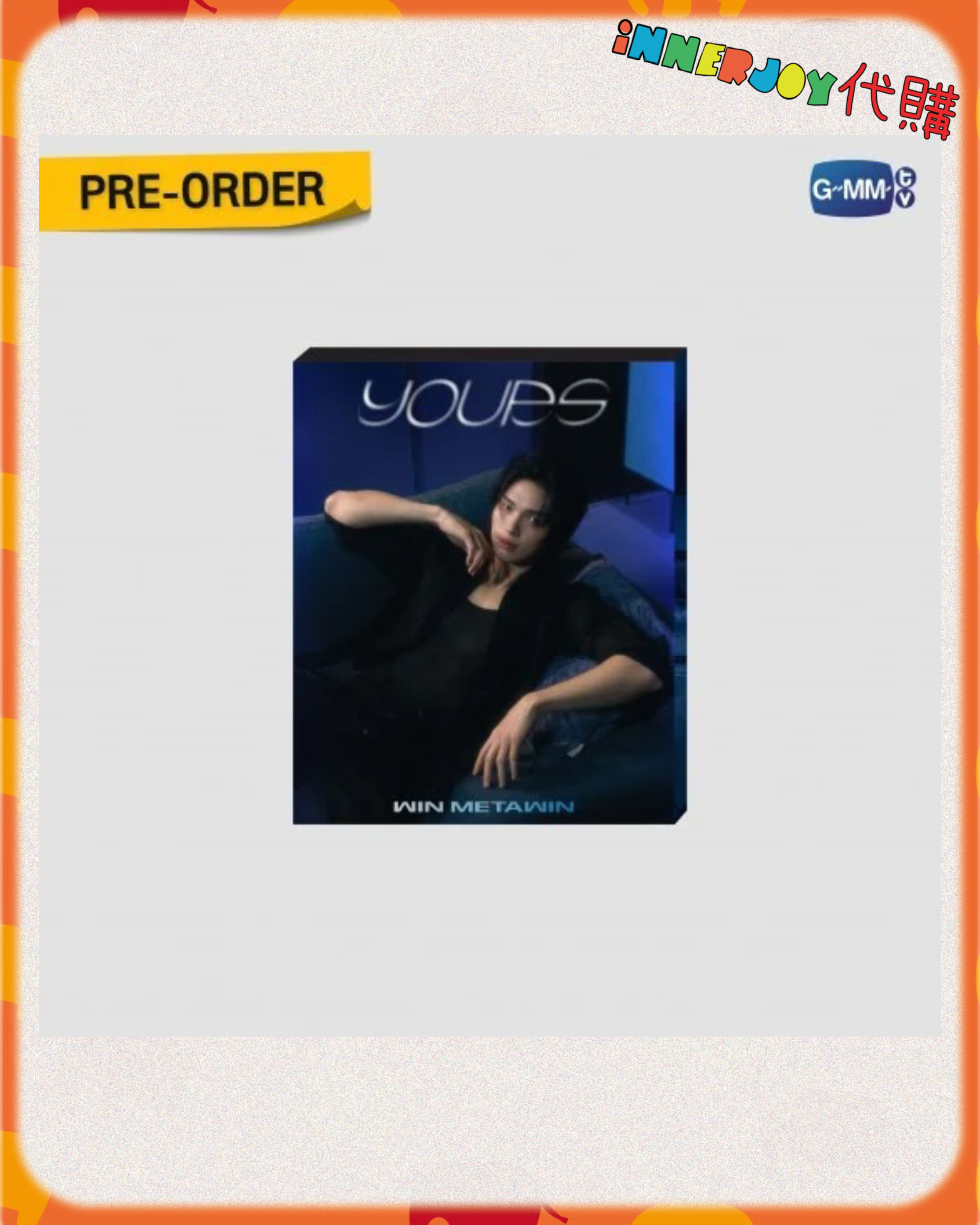 預購 | Win - YOURS PHOTO SET GMMTV官方周邊