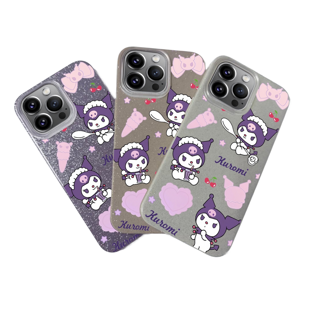 BLING CASE PHONE FOR IPHONE - DESIGN KUROMI E