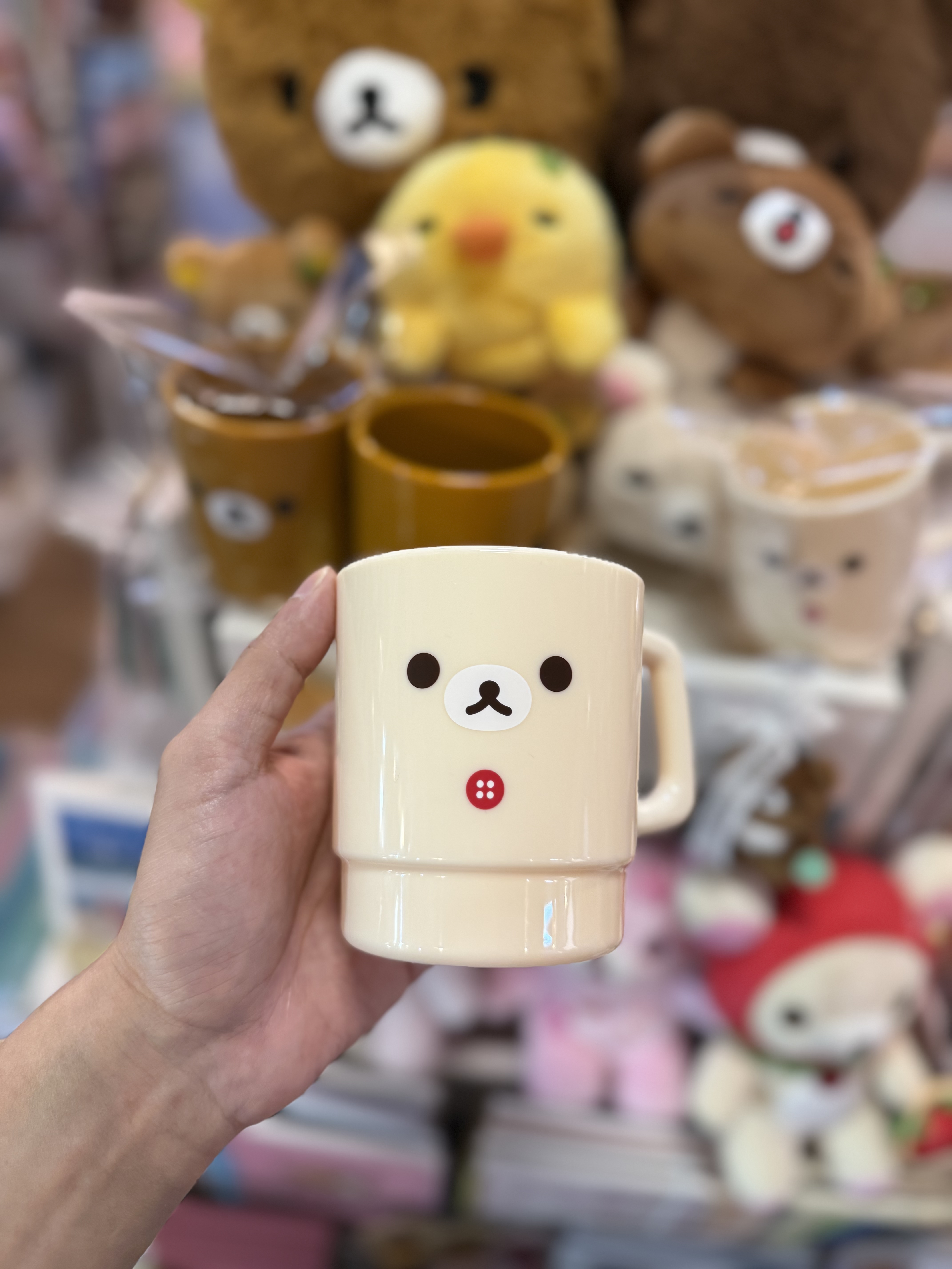 《現貨》全新rilakkuma 日本製樹脂膠杯