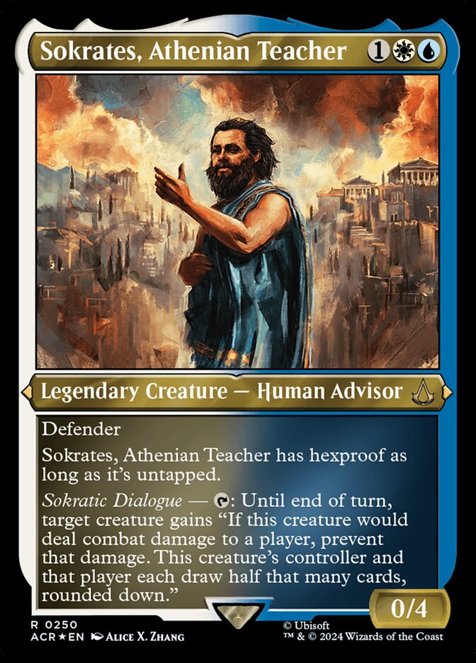 Sokrates, Athenian Teacher #250
