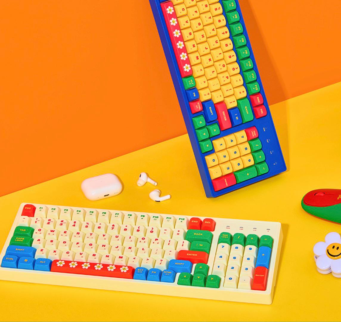 Wiggle Wiggle 彩色無線鍵盤