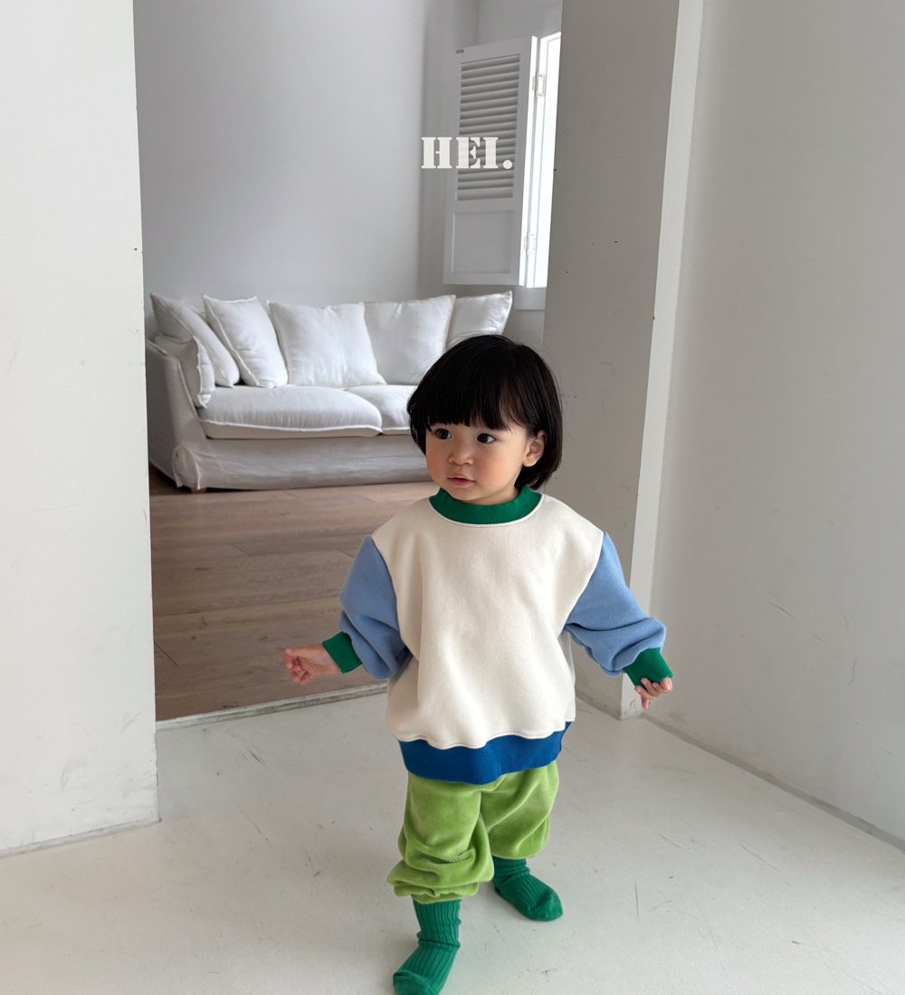 Hei | Color-block Sweatshirt